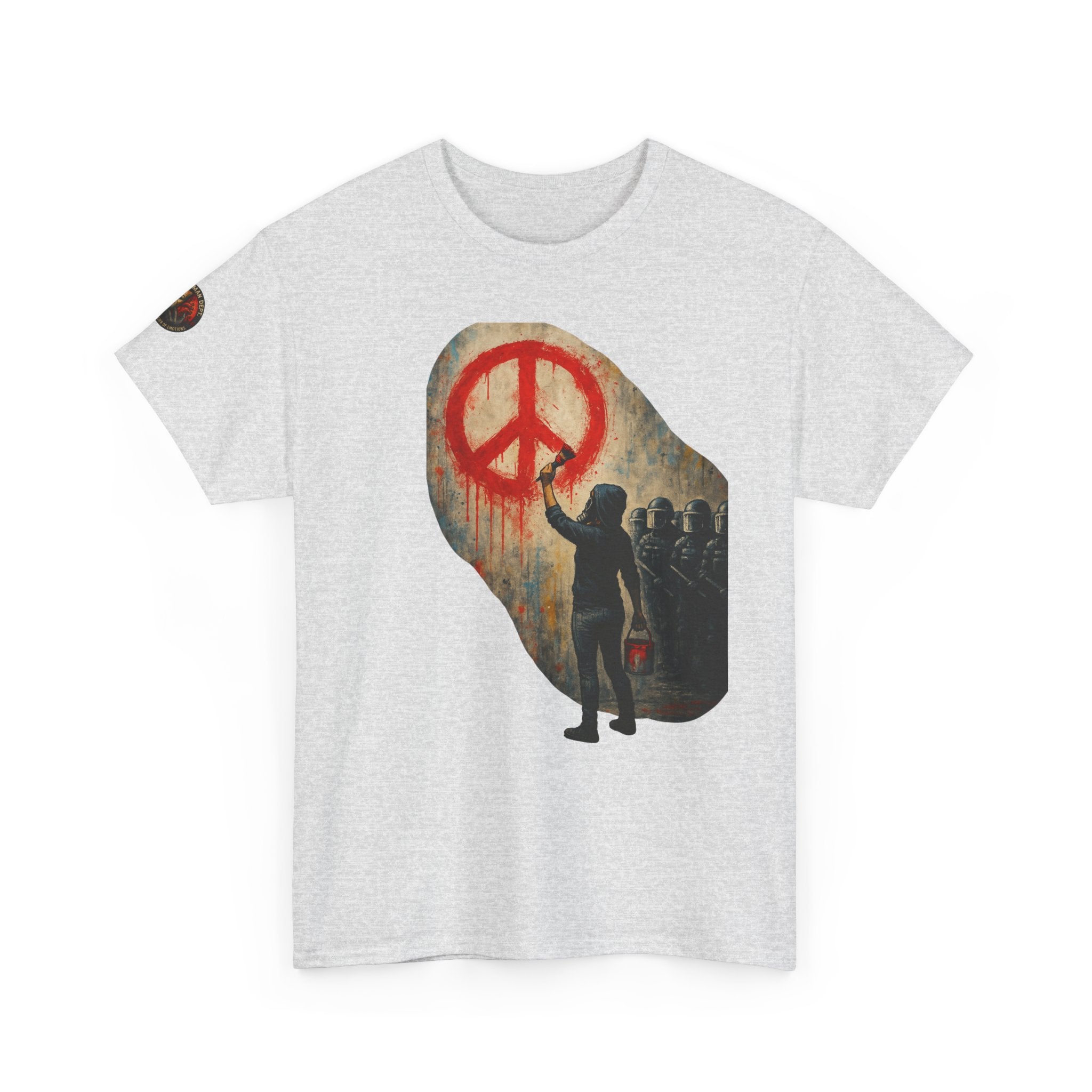 Unisex Heavy Cotton Tee/ Painting a Protest