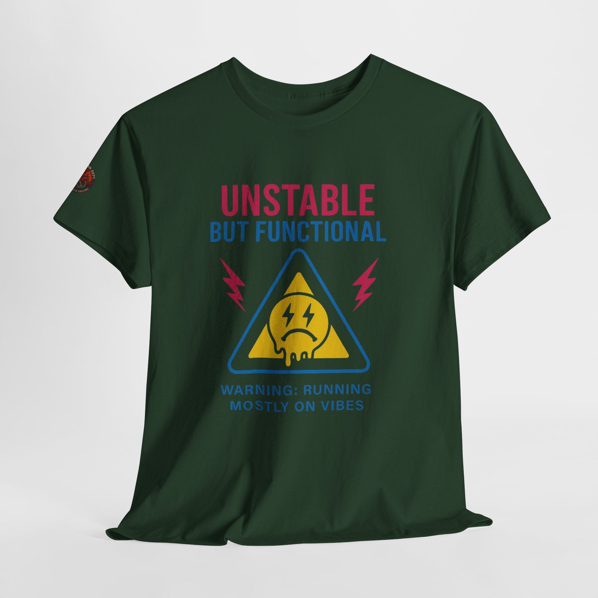 Unisex Heavy Cotton Tee/ Unstable but Functional