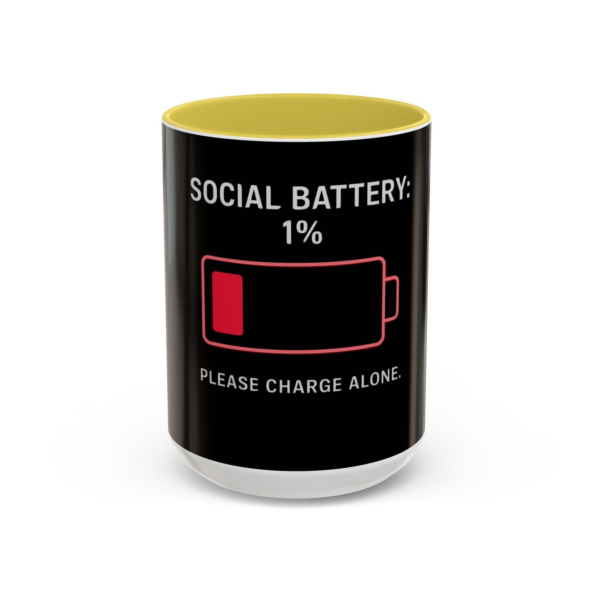 Social Battery Mug (11oz, 15oz)