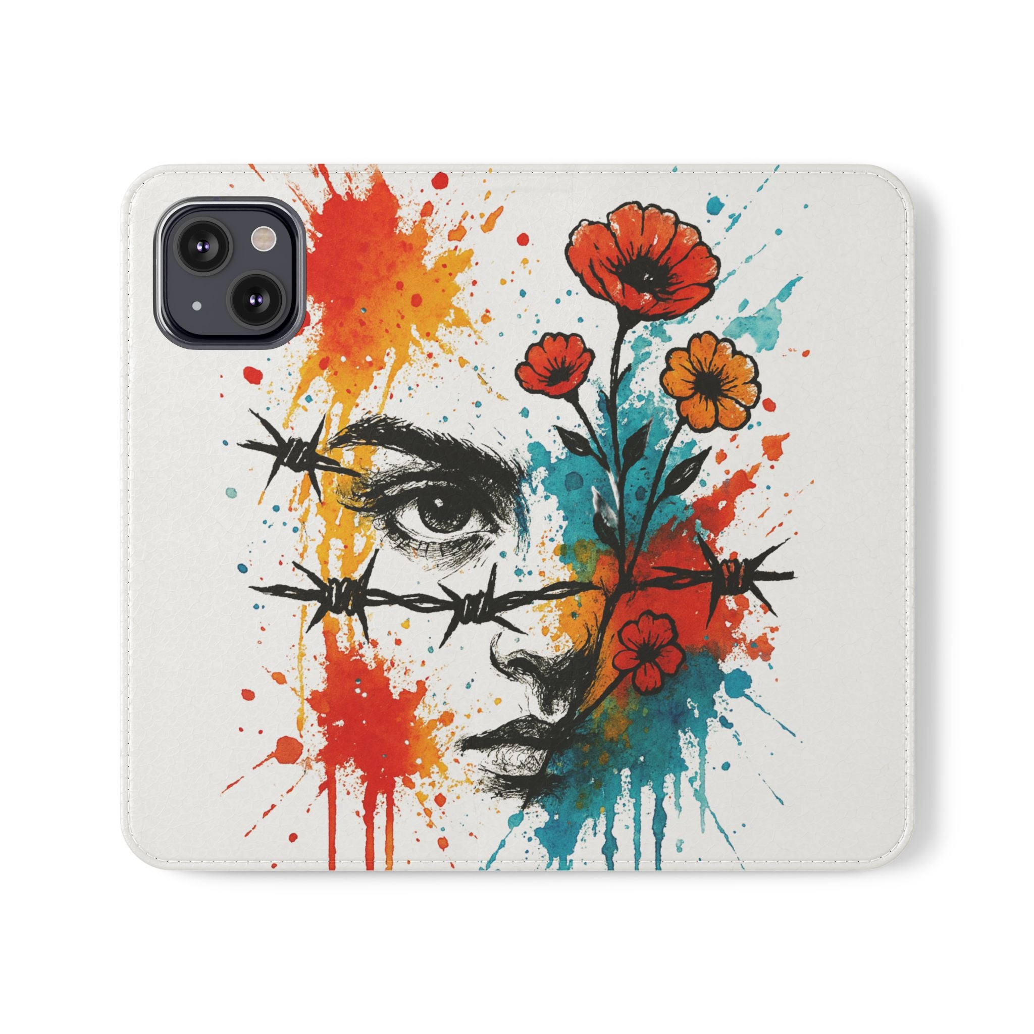 Artistic Girl Flip Cases (several versions)