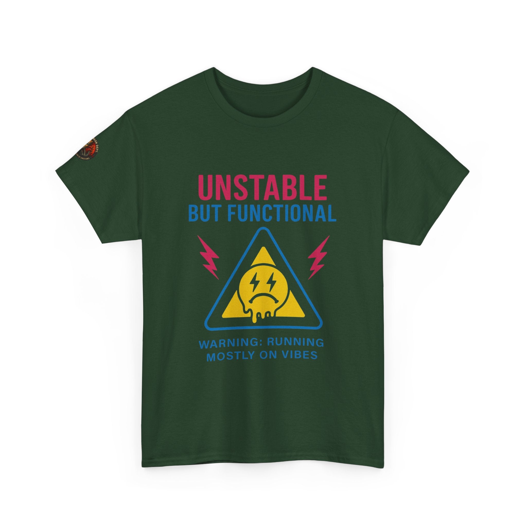 Unisex Heavy Cotton Tee/ Unstable but Functional