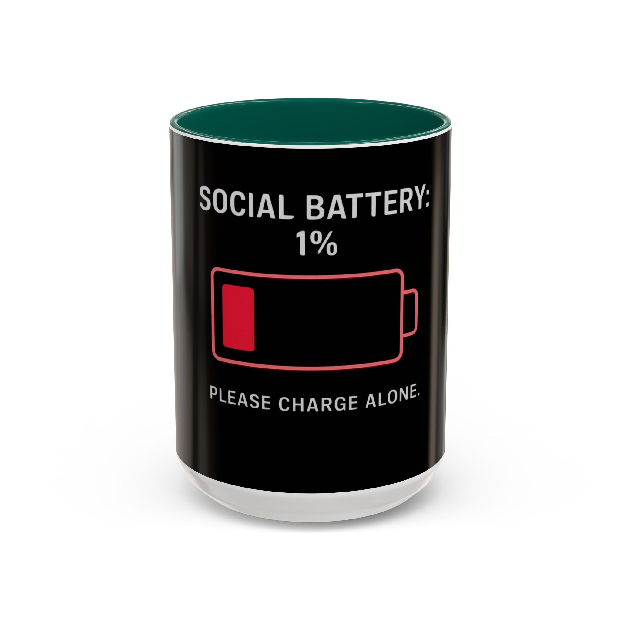 Social Battery Mug (11oz, 15oz)