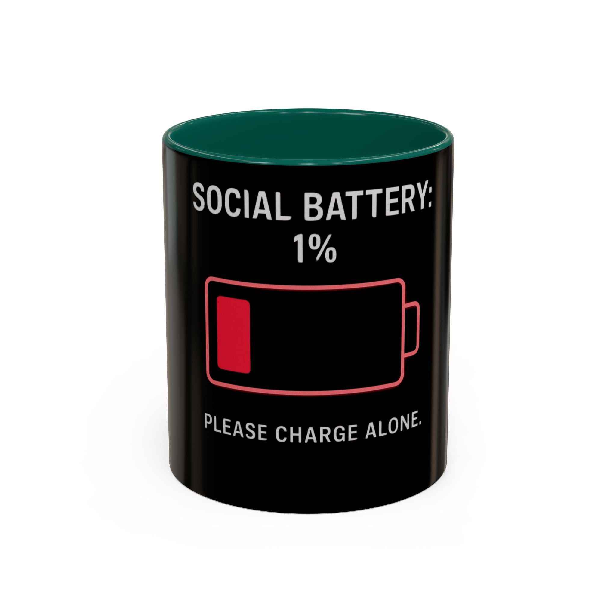 Social Battery Mug (11oz, 15oz)