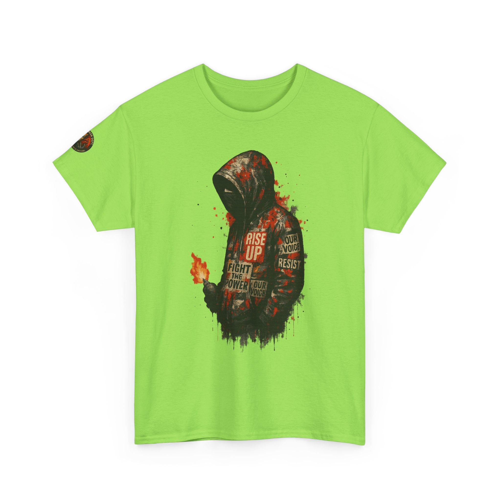 Unisex Graphic Tee, Rise Up Motivational Shirt, Casual Wear, Gift for Inspiration, Streetwear Fashion, Everyday Comfort