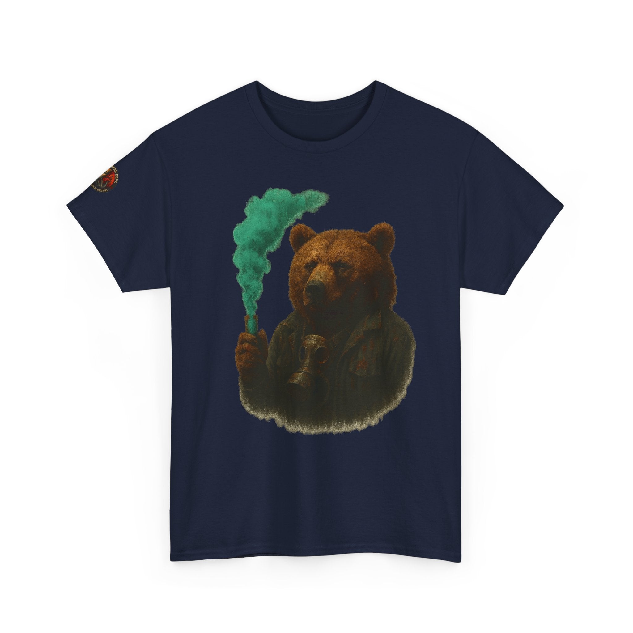 Cozy Bear Graphic Tee, Unisex Cotton T-Shirt, Cute Animal Lover Gift, Casual Wear, Nature Inspired Fashion, Eco-Friendly Apparel