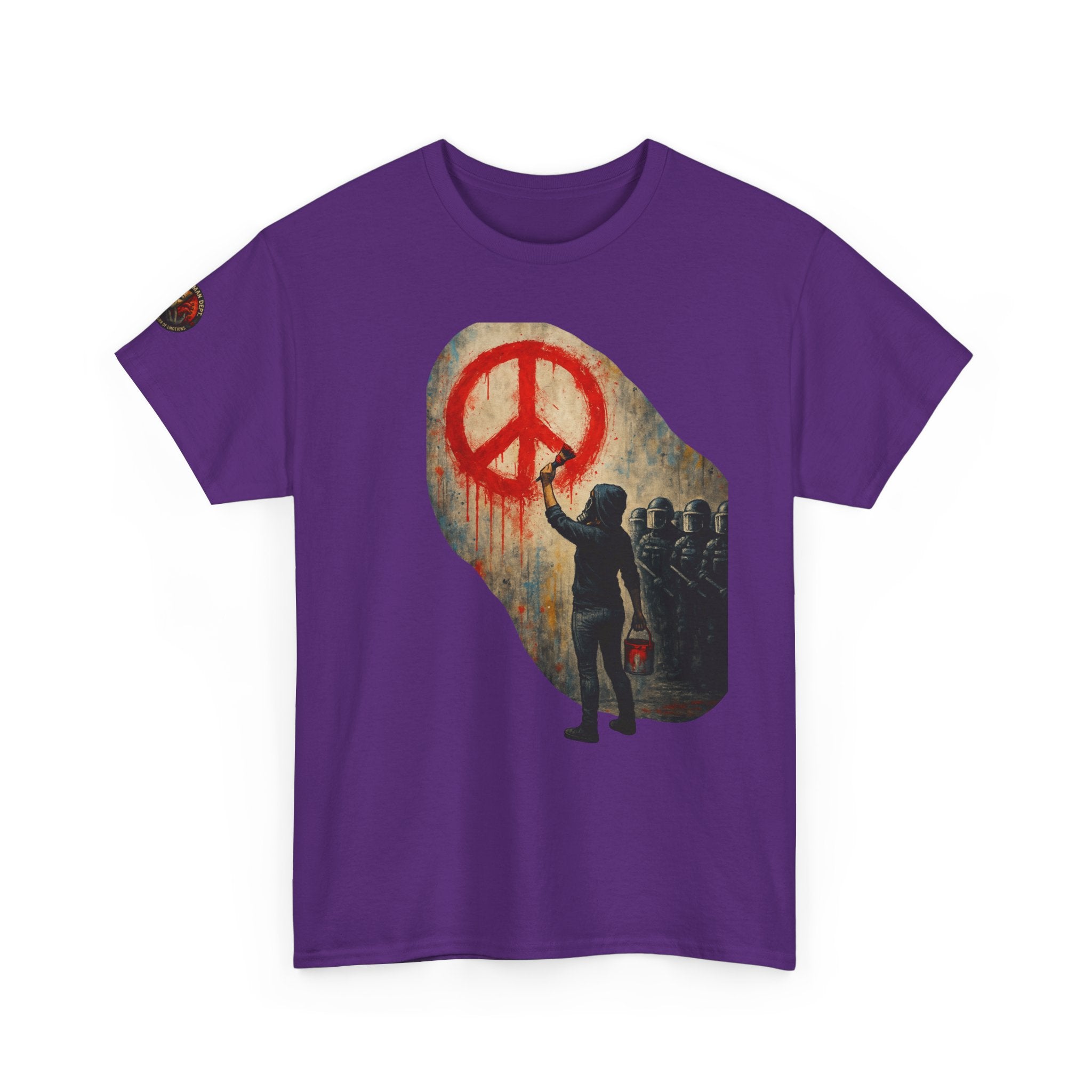 Unisex Heavy Cotton Tee/ Painting a Protest