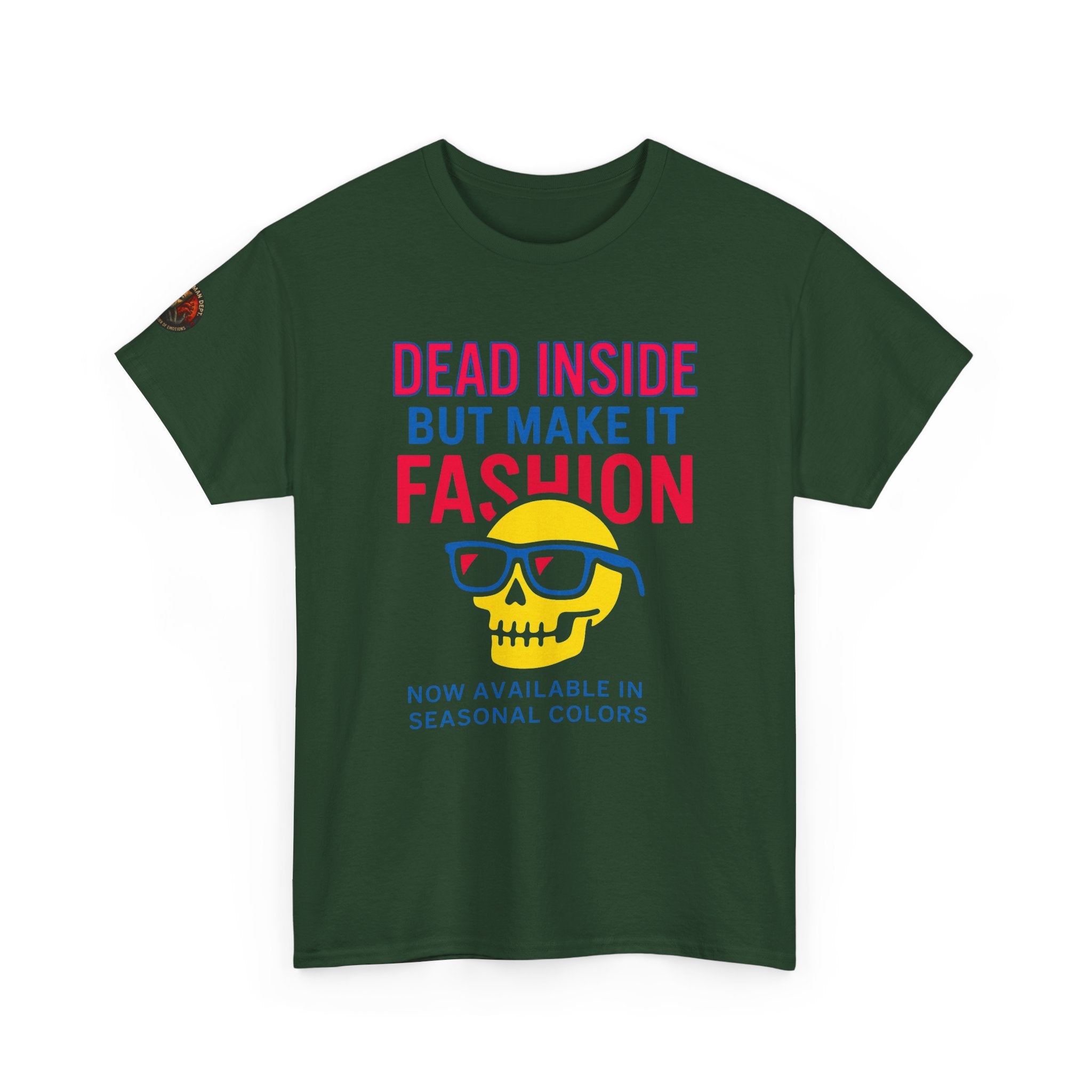Unisex Heavy Cotton Tee/ Dead Inside