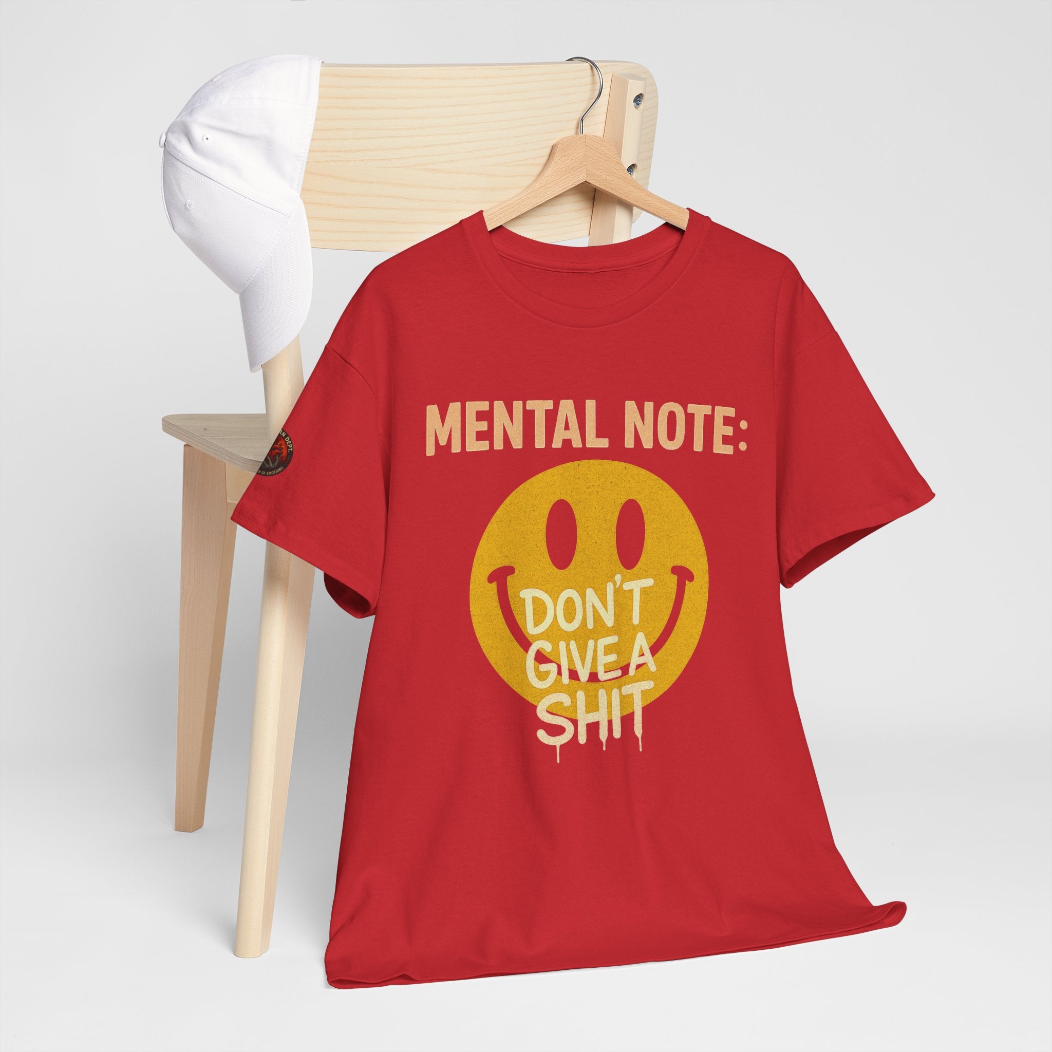 Unisex Heavy Cotton Tee/ Mental Note