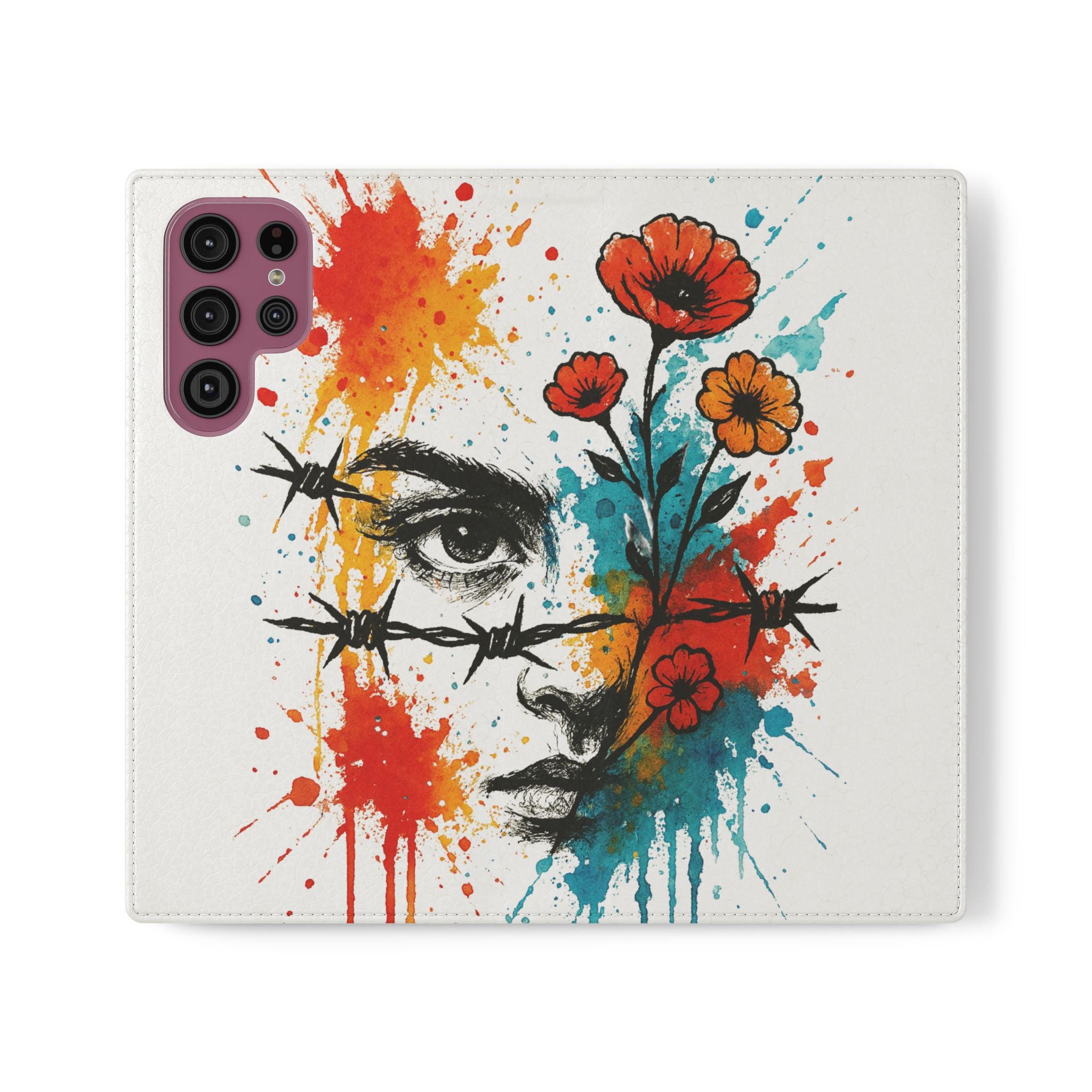 Artistic Girl Flip Cases (several versions)