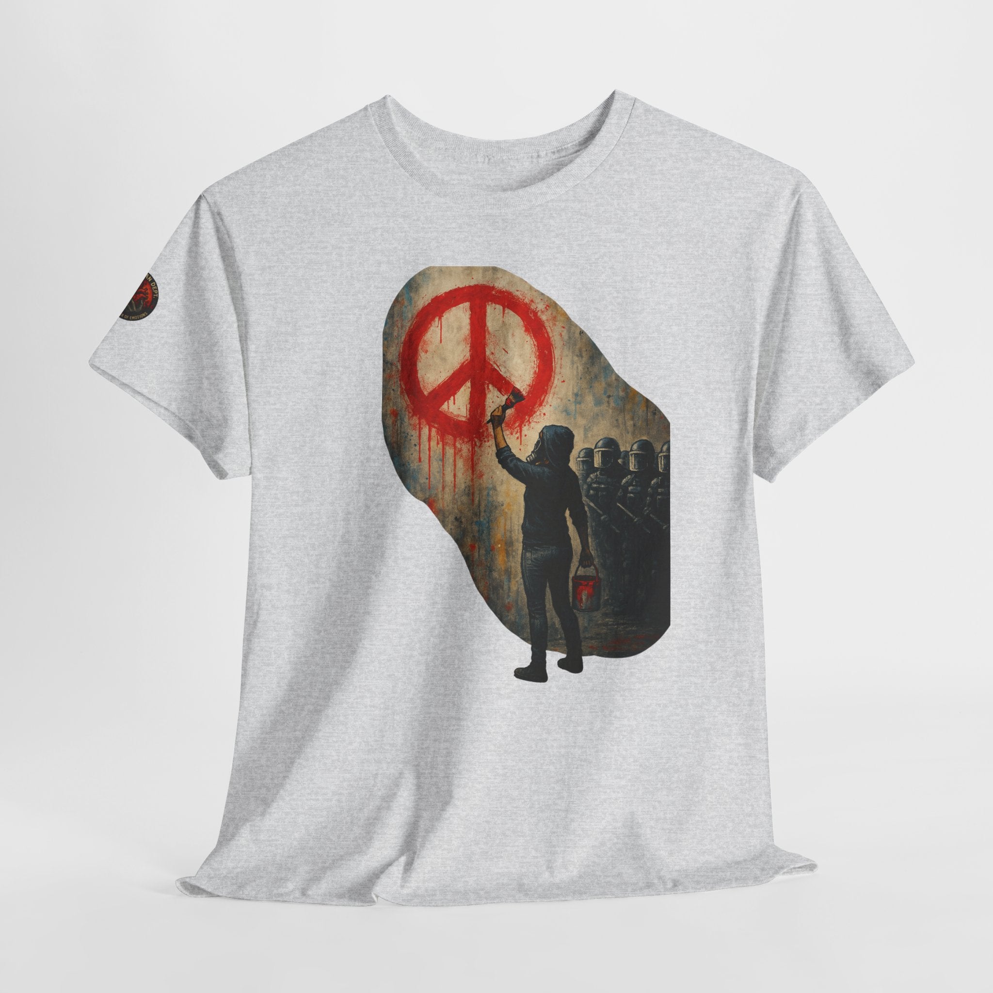 Unisex Heavy Cotton Tee/ Painting a Protest