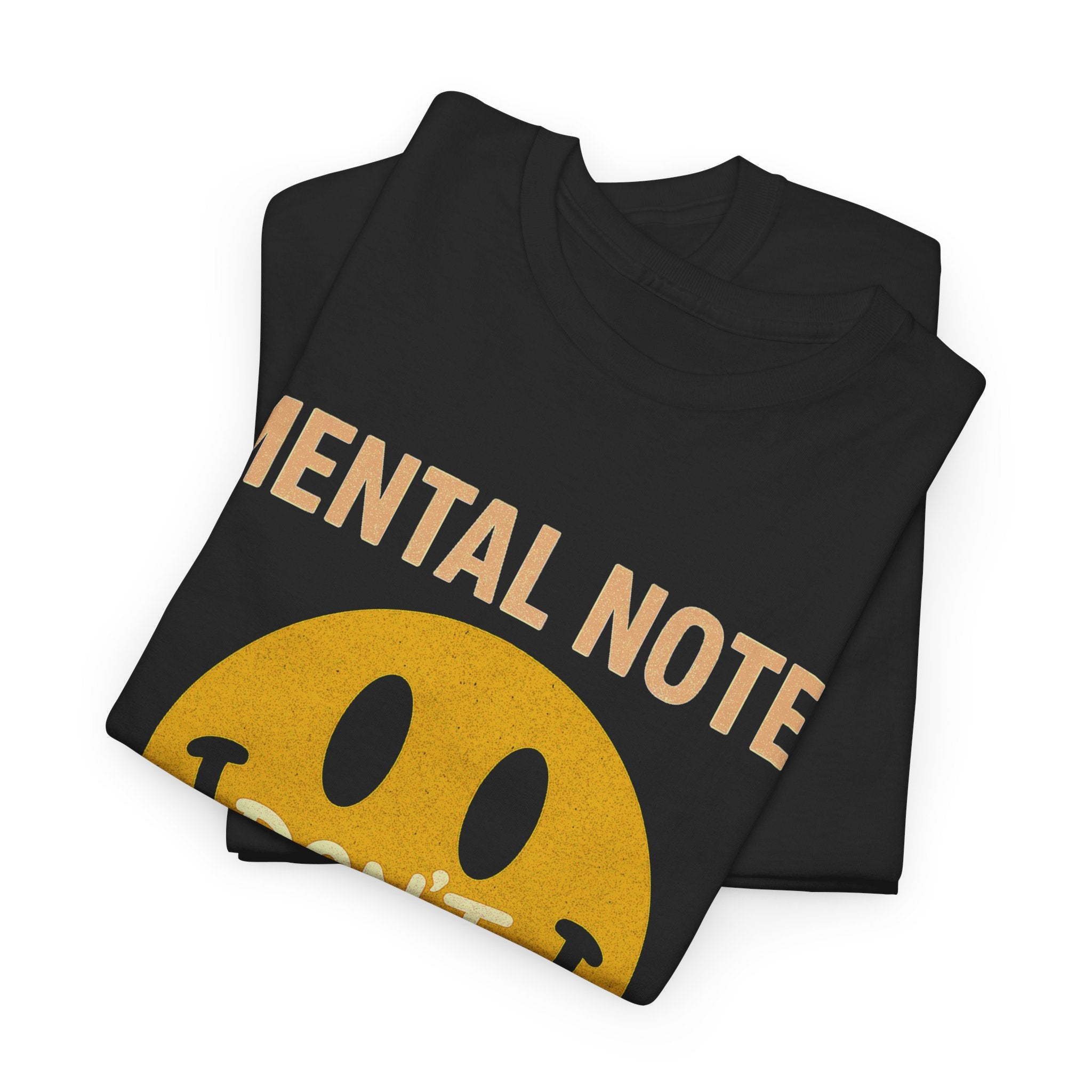 Unisex Heavy Cotton Tee/ Mental Note