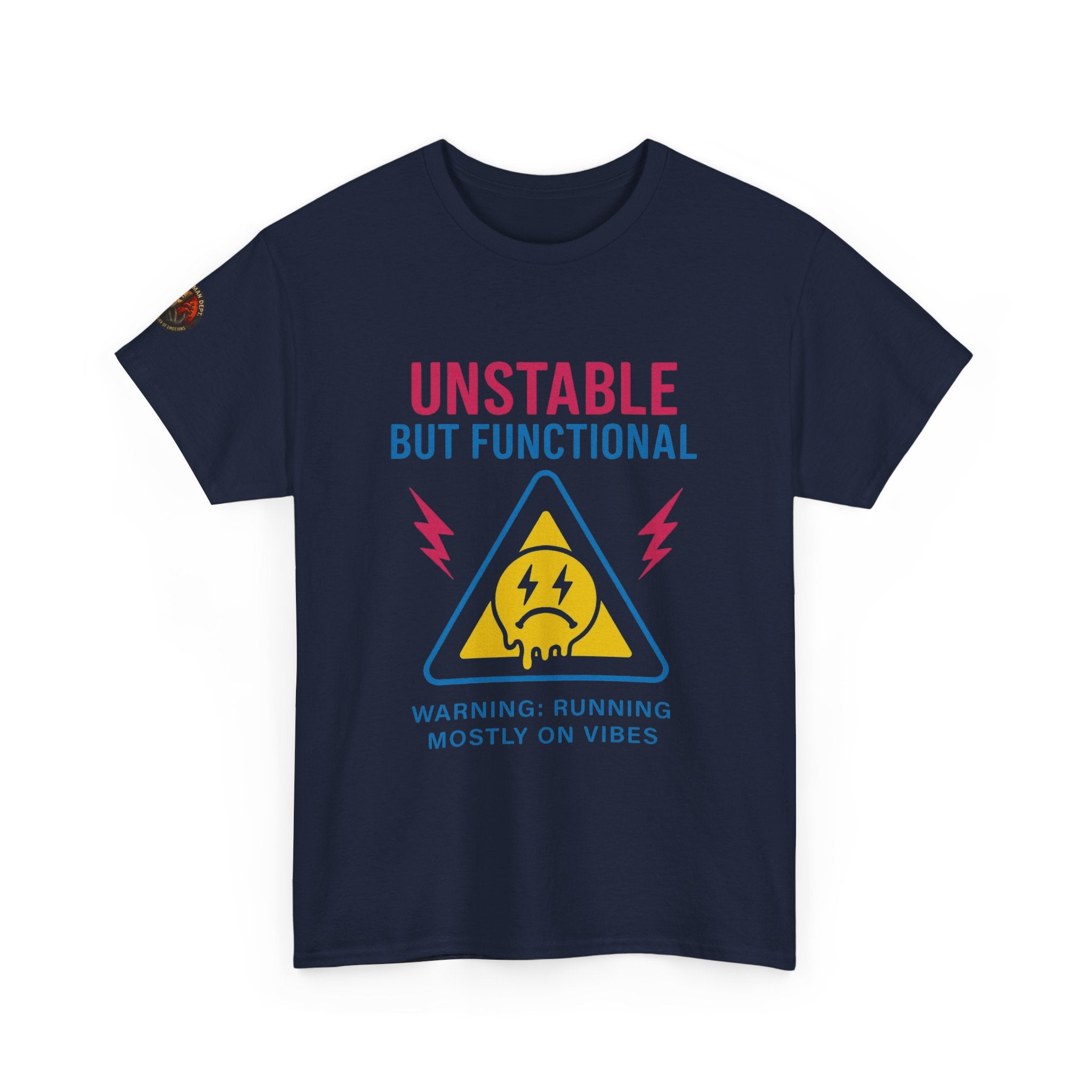 Unisex Heavy Cotton Tee/ Unstable but Functional