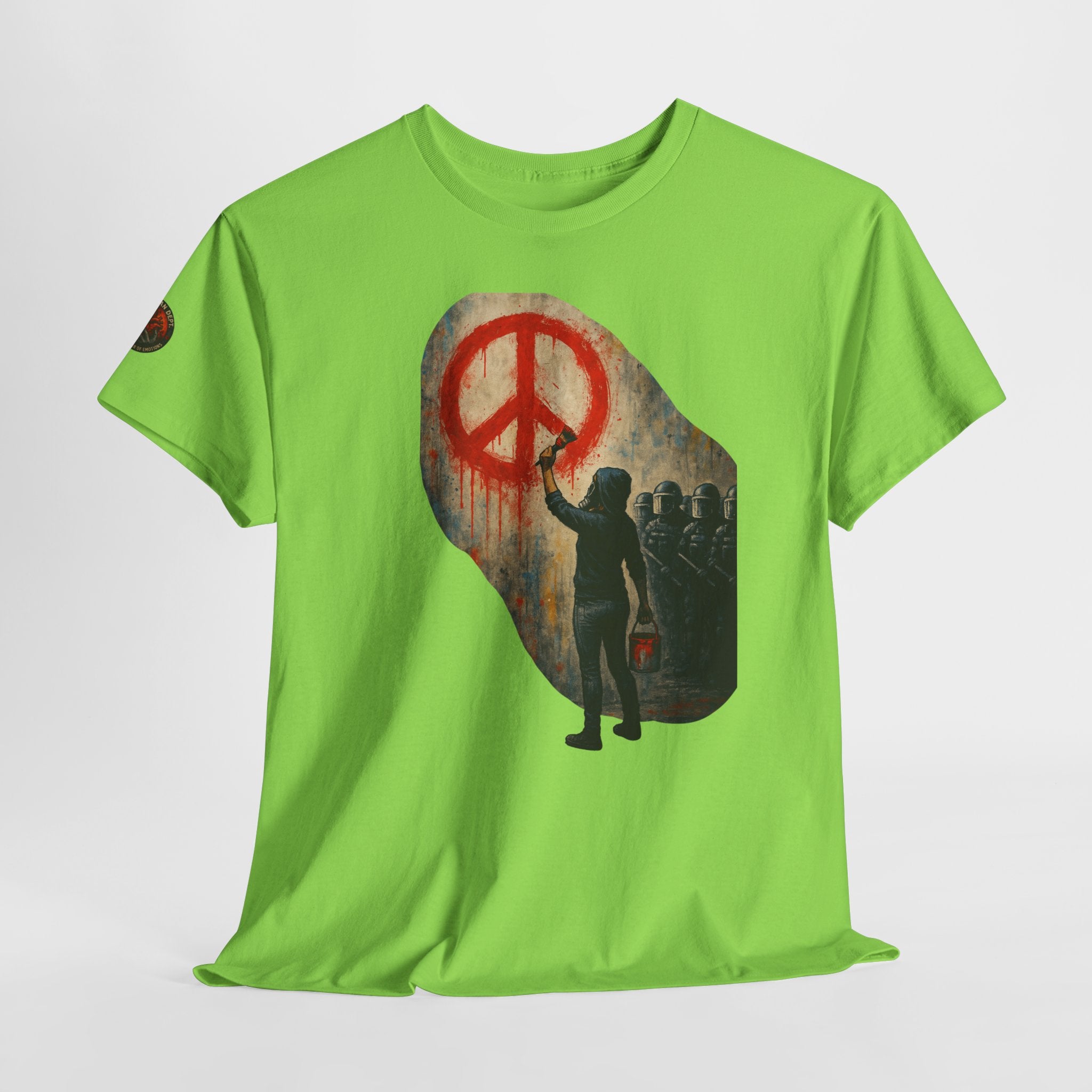 Unisex Heavy Cotton Tee/ Painting a Protest