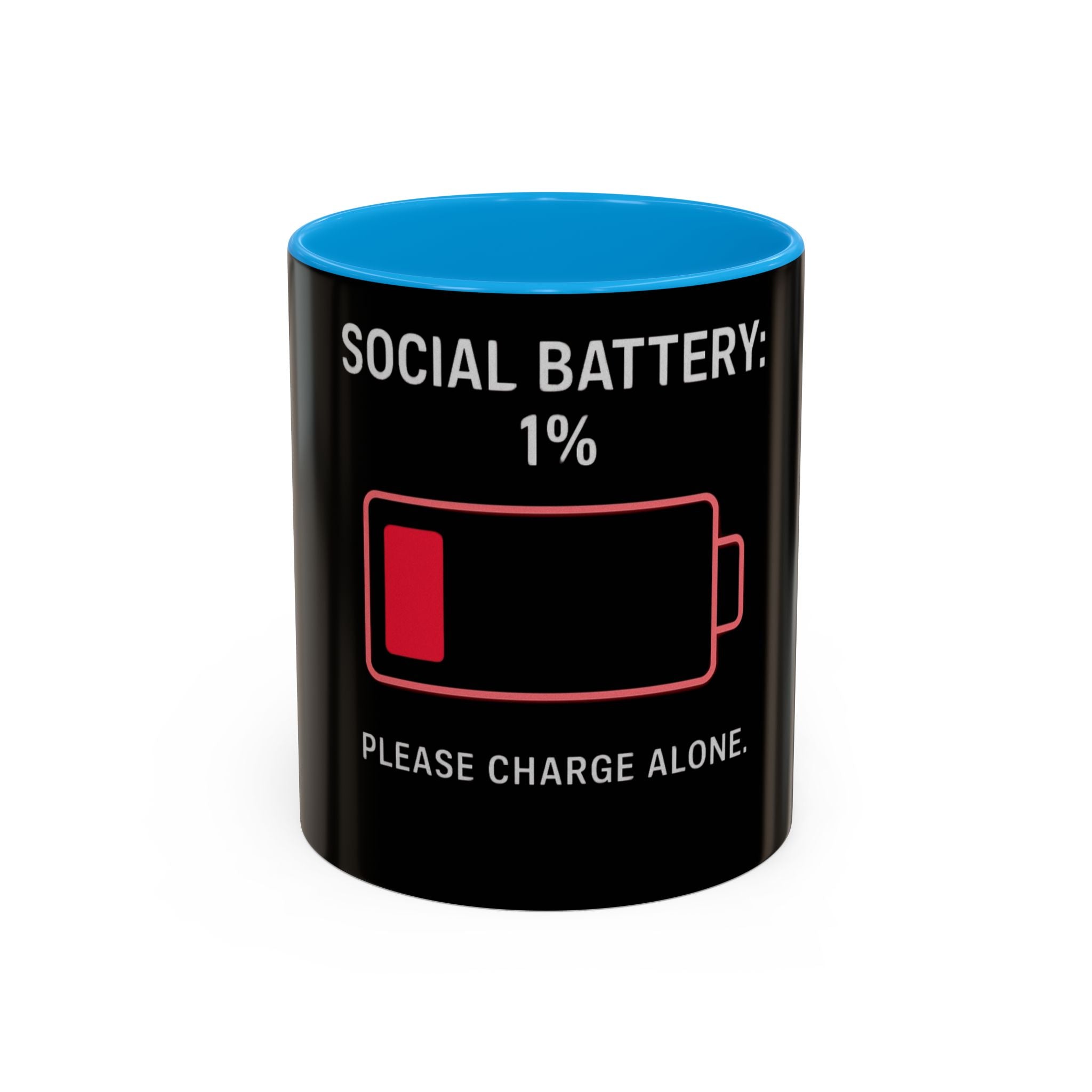 Social Battery Mug (11oz, 15oz)