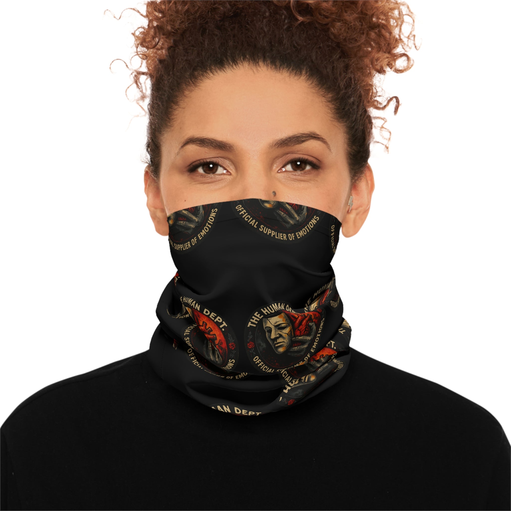 Stylish Lightweight Neck Gaiter | Unique Versatile Face Covering for Outdoors, Sports, Festivals, Gifts