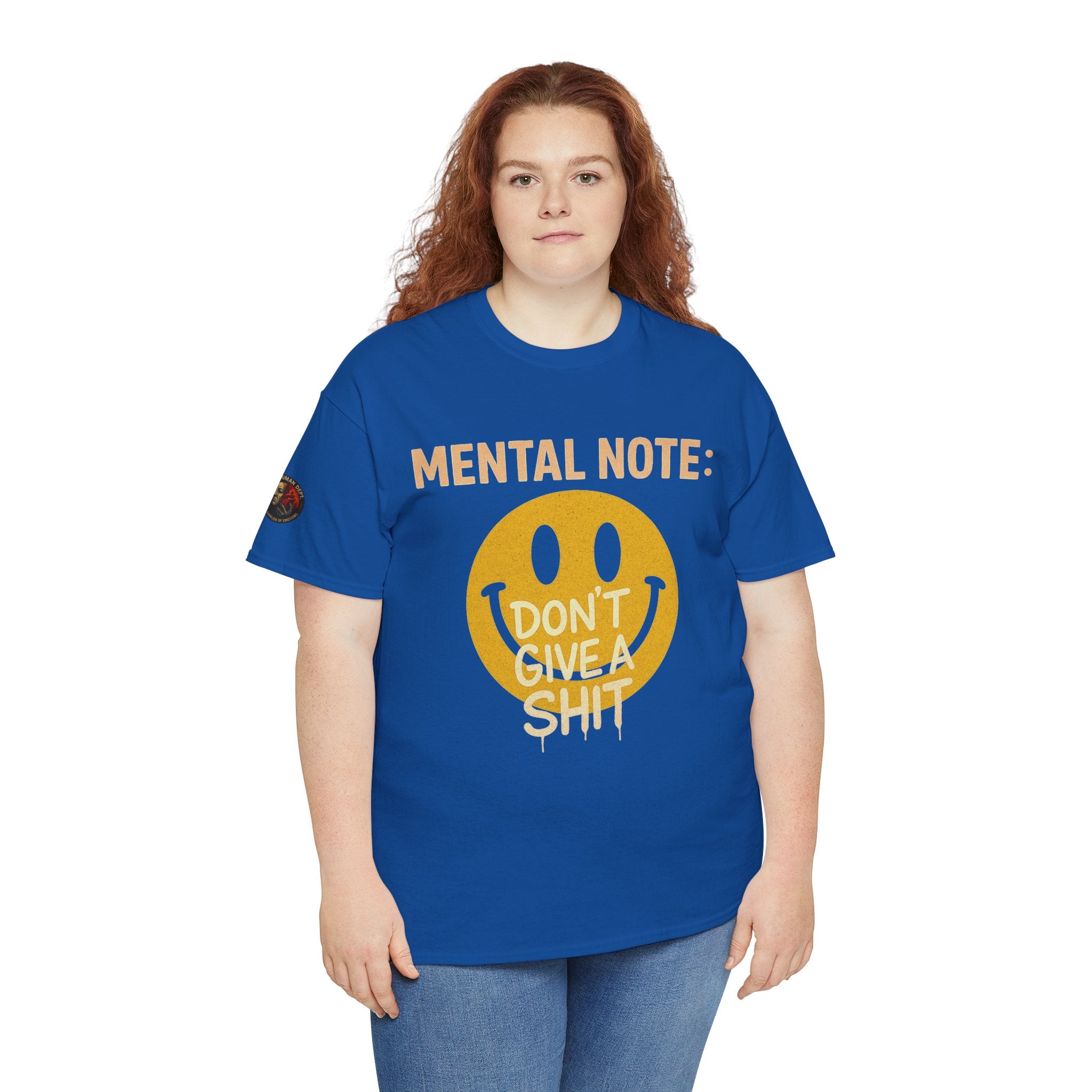 Unisex Heavy Cotton Tee/ Mental Note