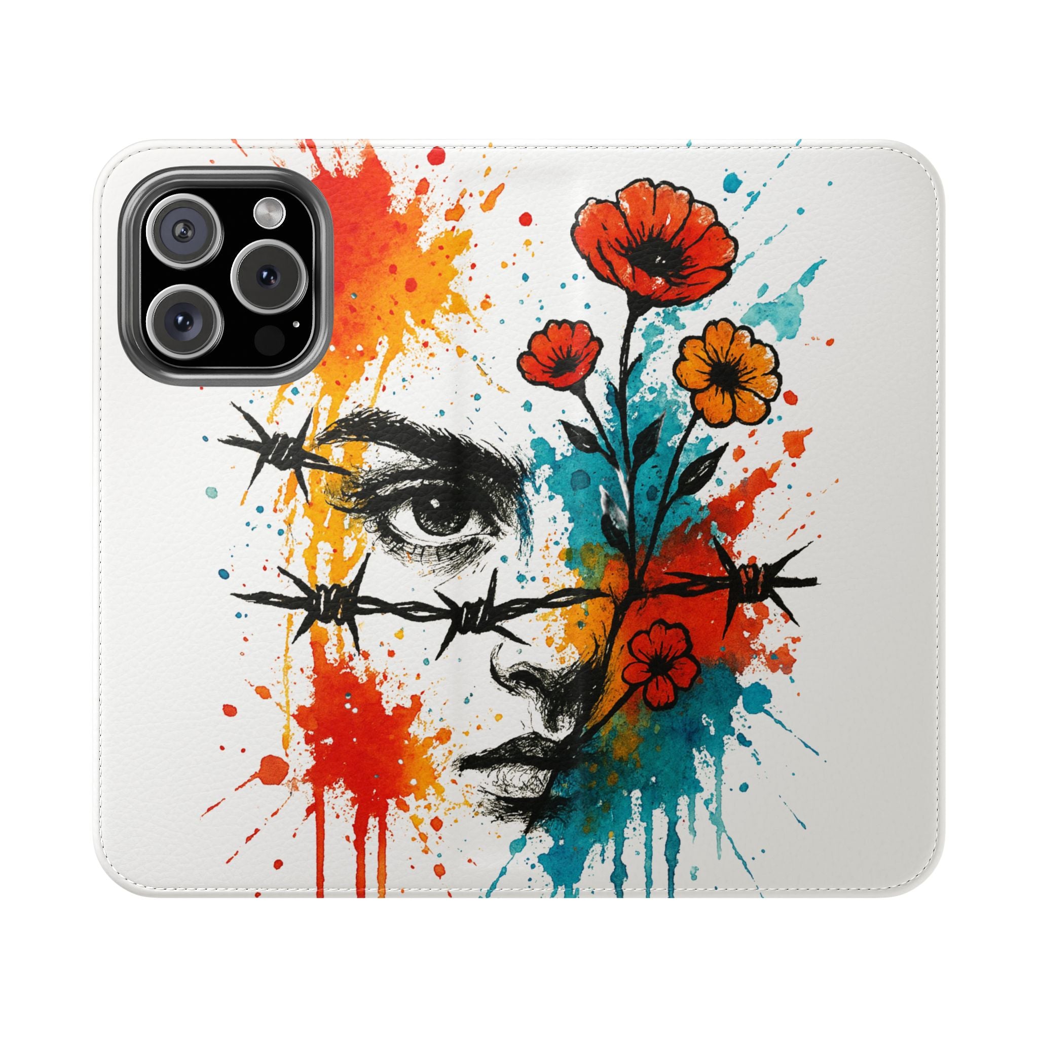 Artistic Girl Flip Cases (several versions)