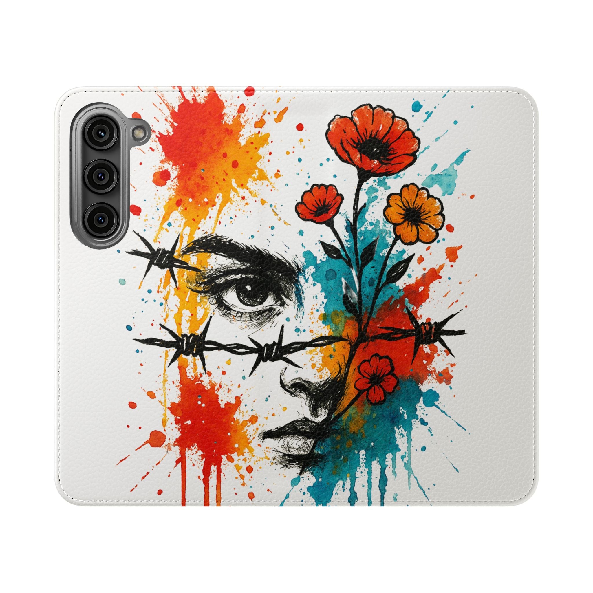 Artistic Girl Flip Cases (several versions)