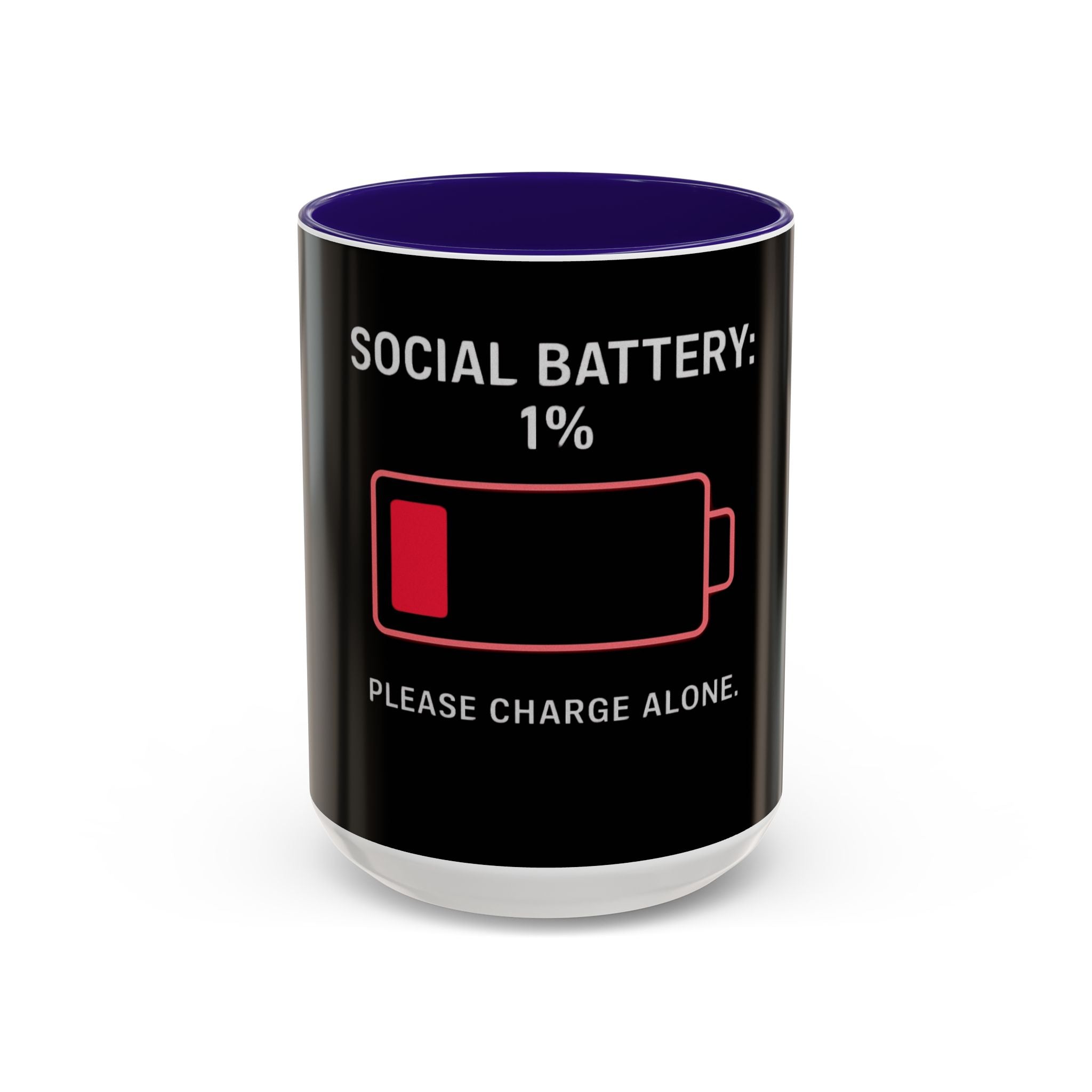Social Battery Mug (11oz, 15oz)