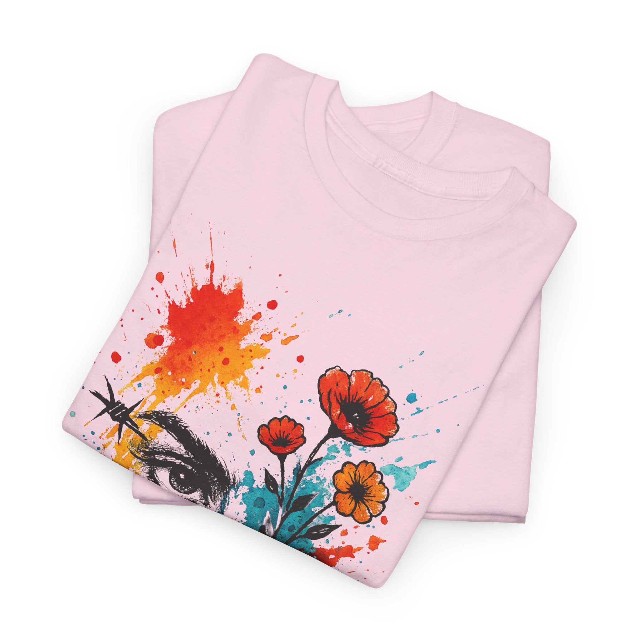 Colorful Caged Soul Unisex Heavy Cotton Tee