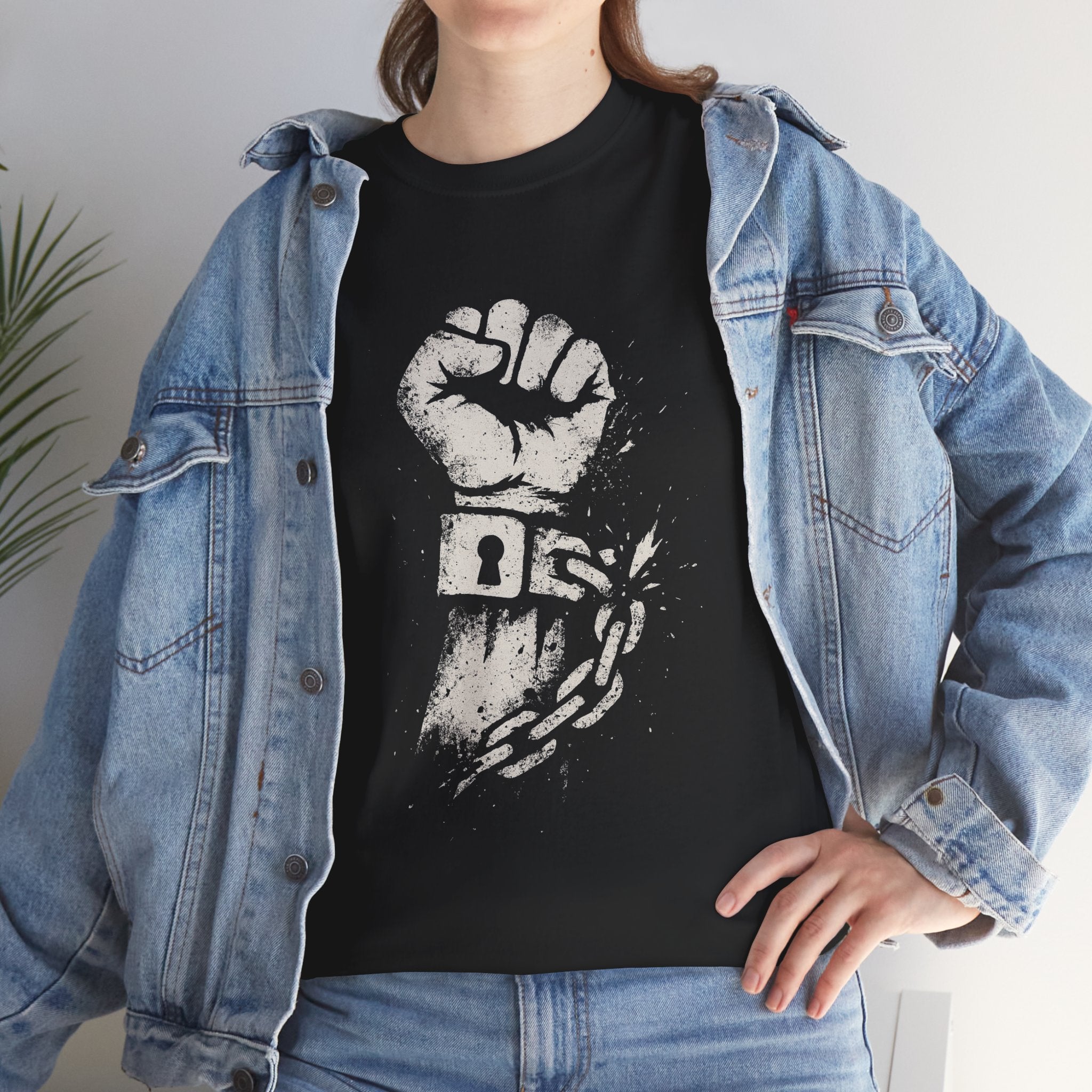 Empowerment Fist Unisex Heavy Cotton Tee