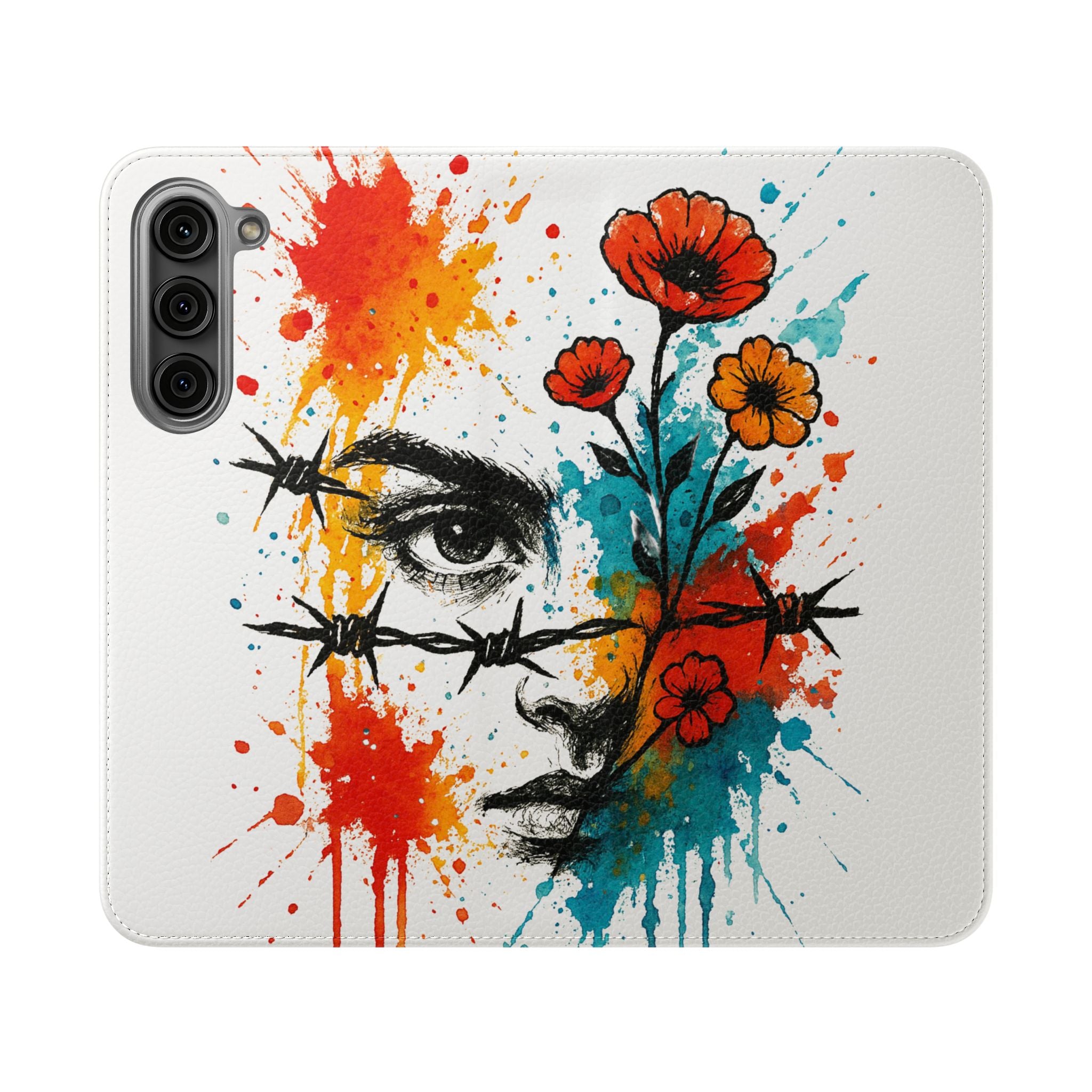 Artistic Girl Flip Cases (several versions)