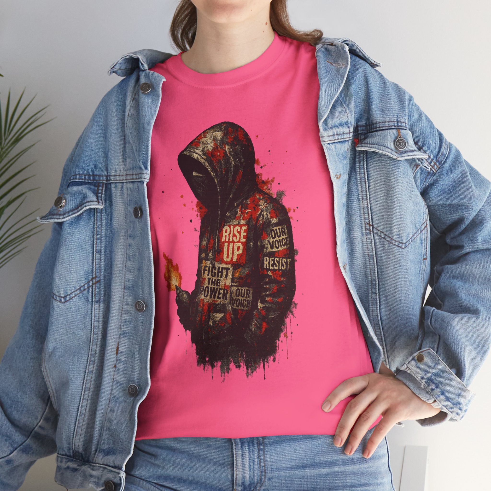 Unisex Graphic Tee, Rise Up Motivational Shirt, Casual Wear, Gift for Inspiration, Streetwear Fashion, Everyday Comfort