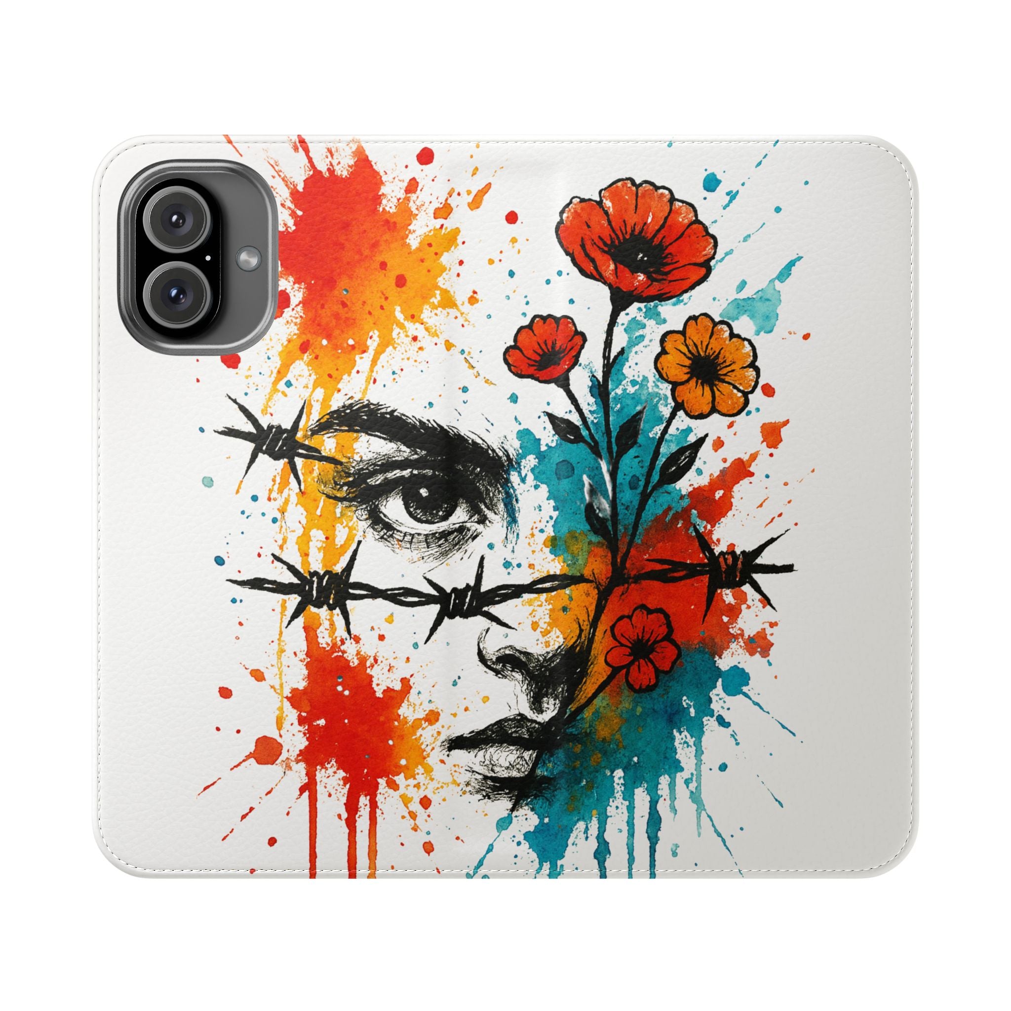 Artistic Girl Flip Cases (several versions)