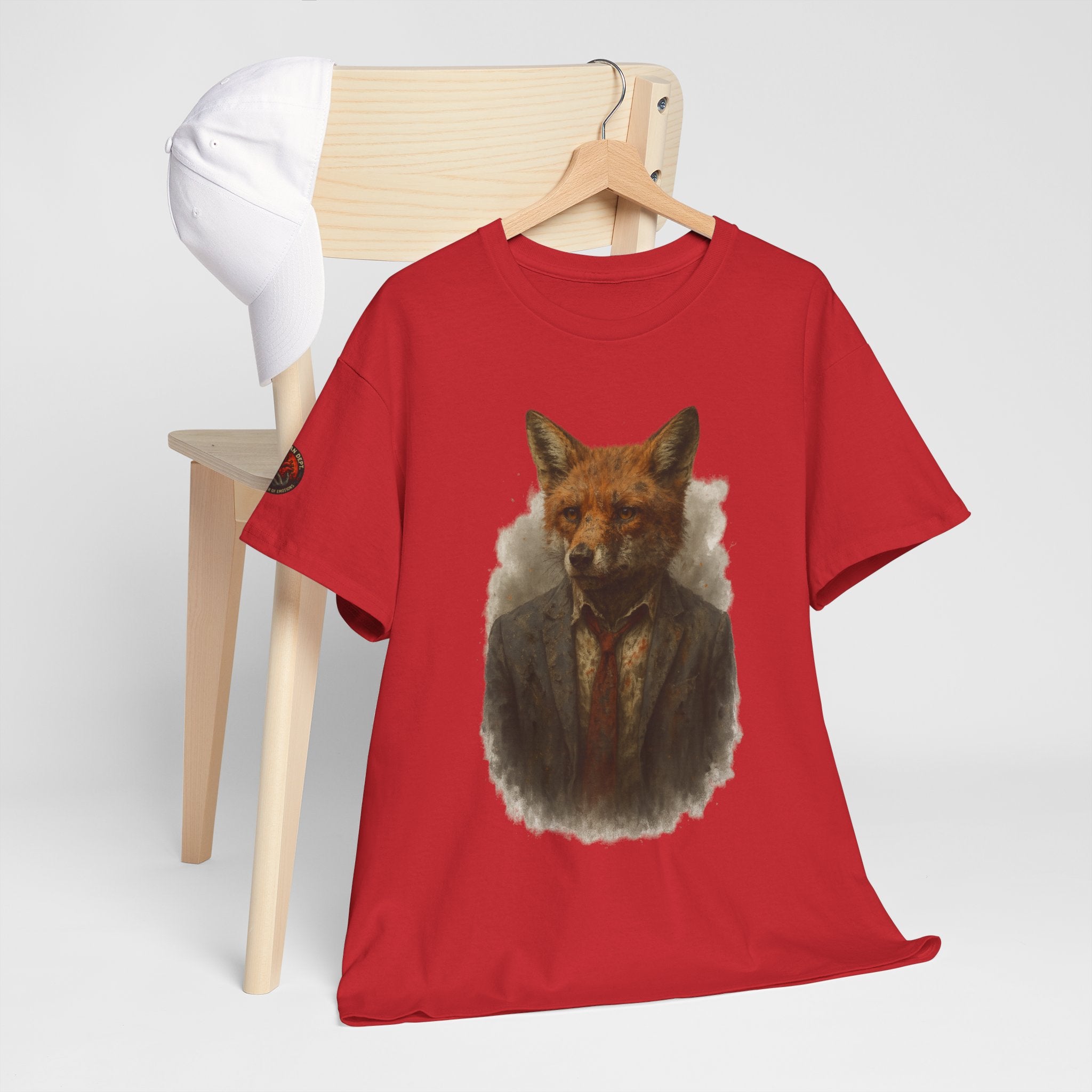 Ravaged Fox Unisex Heavy Cotton Tee