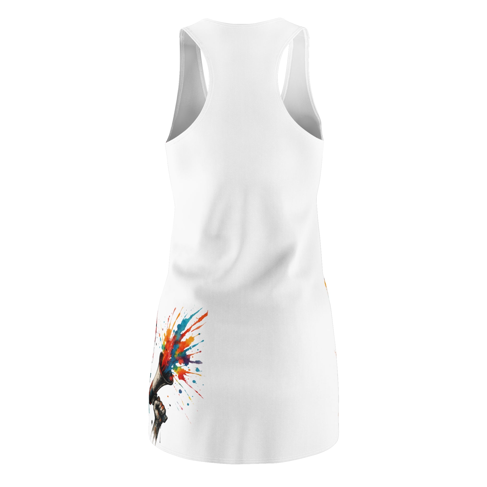 Women's Cut & Sew Racerback Dress (AOP)