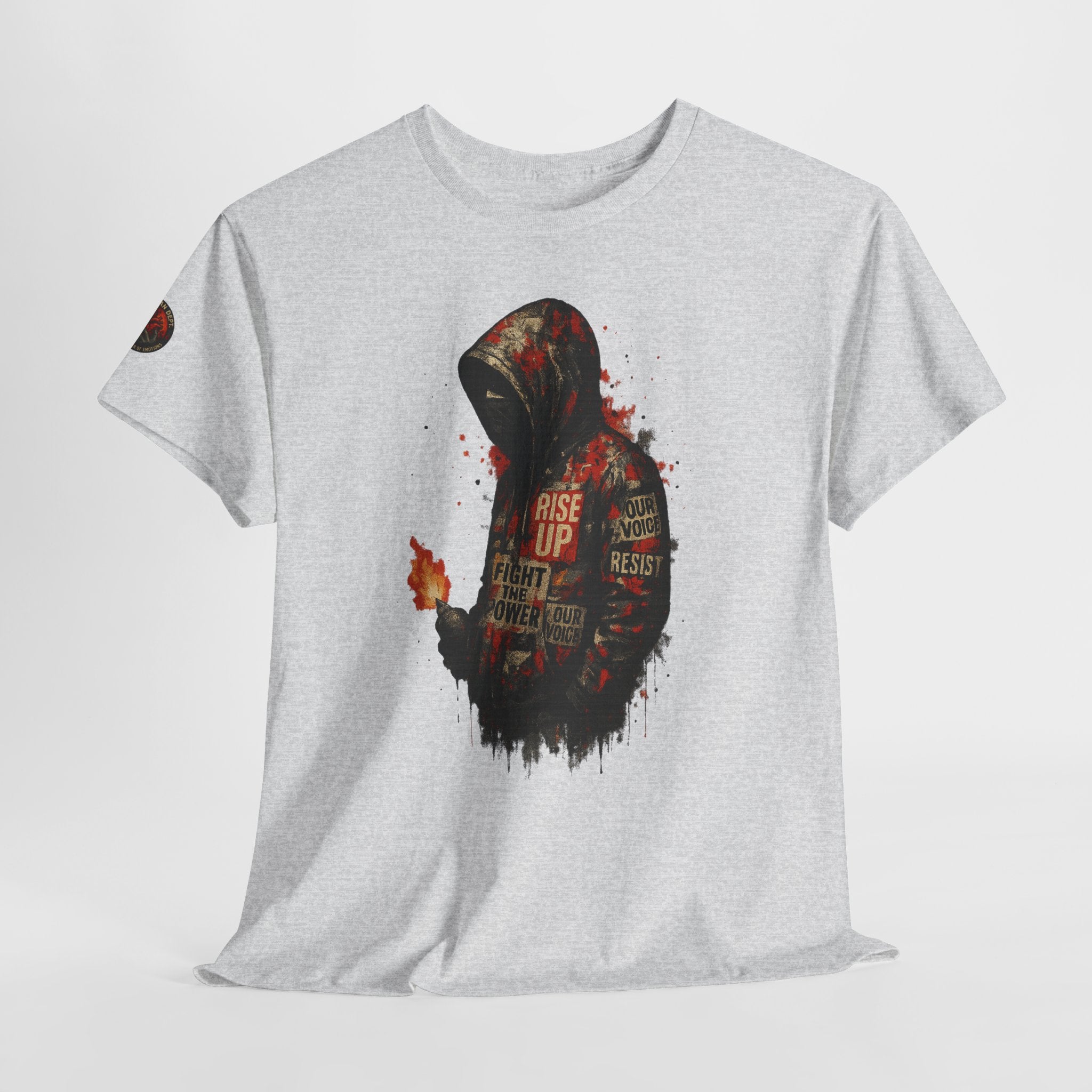 Unisex Graphic Tee, Rise Up Motivational Shirt, Casual Wear, Gift for Inspiration, Streetwear Fashion, Everyday Comfort