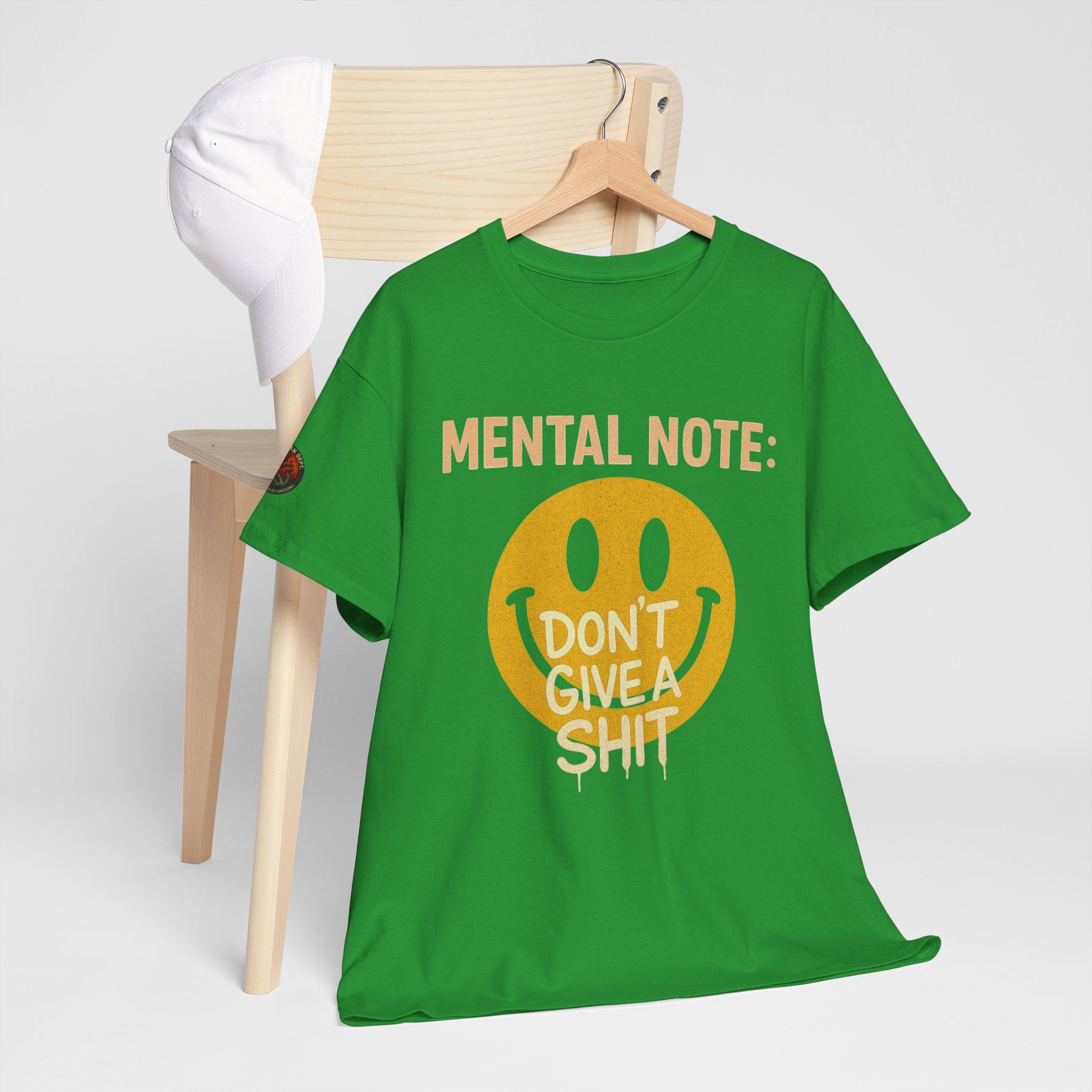 Unisex Heavy Cotton Tee/ Mental Note