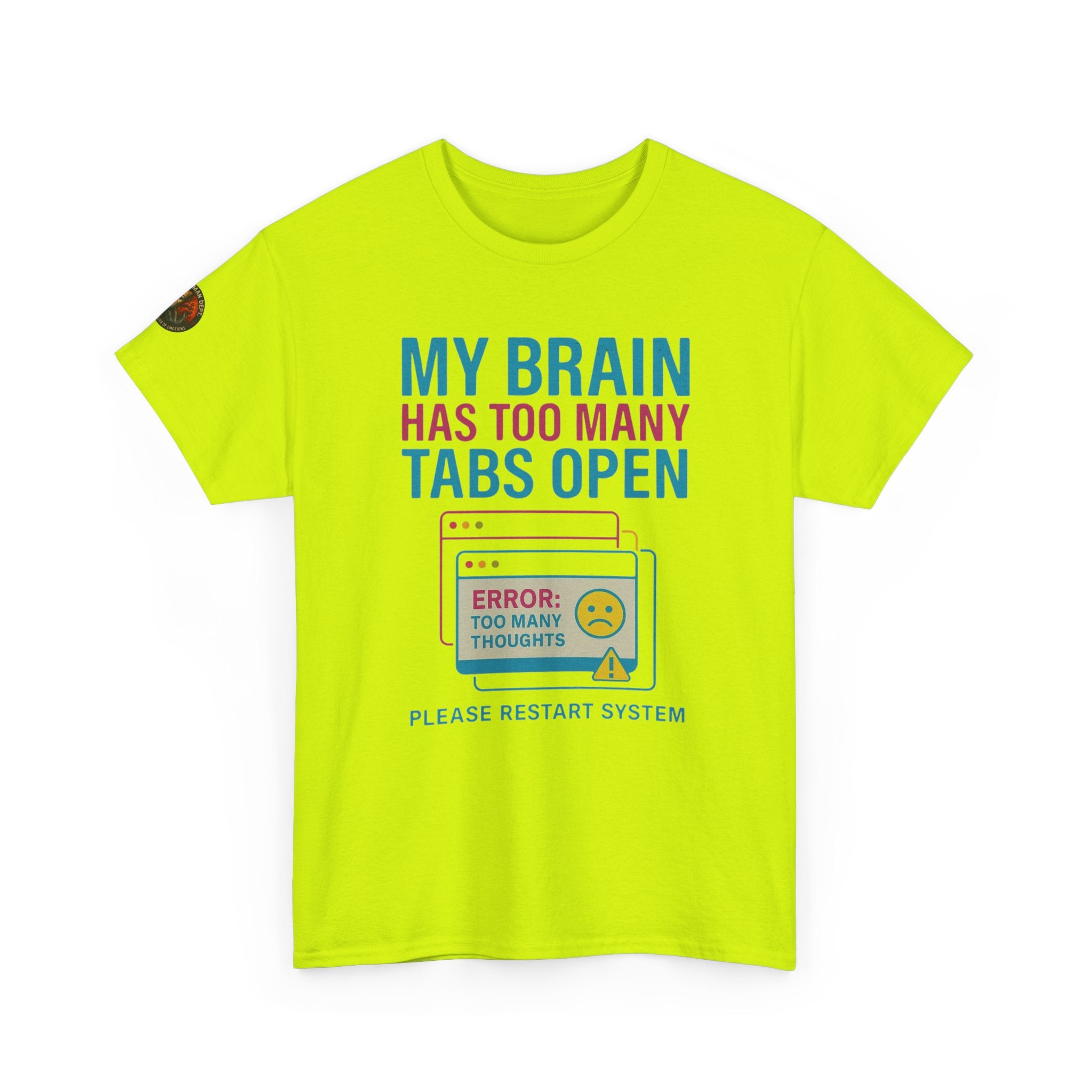 Unisex Heavy Cotton Tee/ Open Tabs