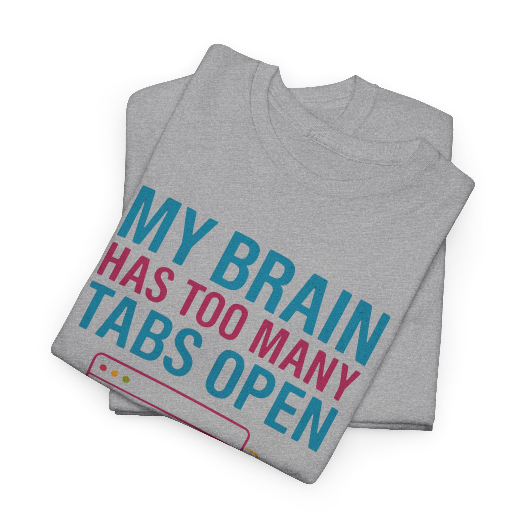 Unisex Heavy Cotton Tee/ Open Tabs