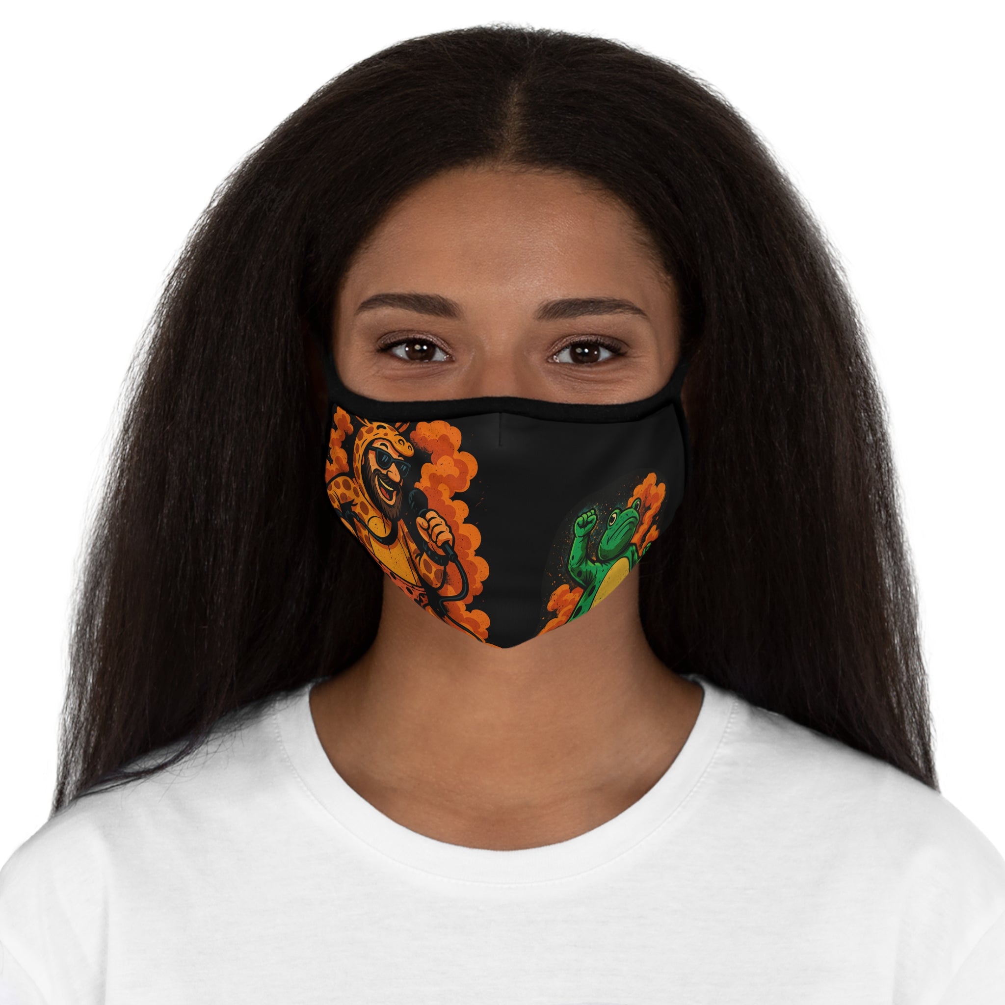 Playful Character Face Mask, Fun Mask for Parties, Costumes, Halloween, Gifts, Kids & Adults