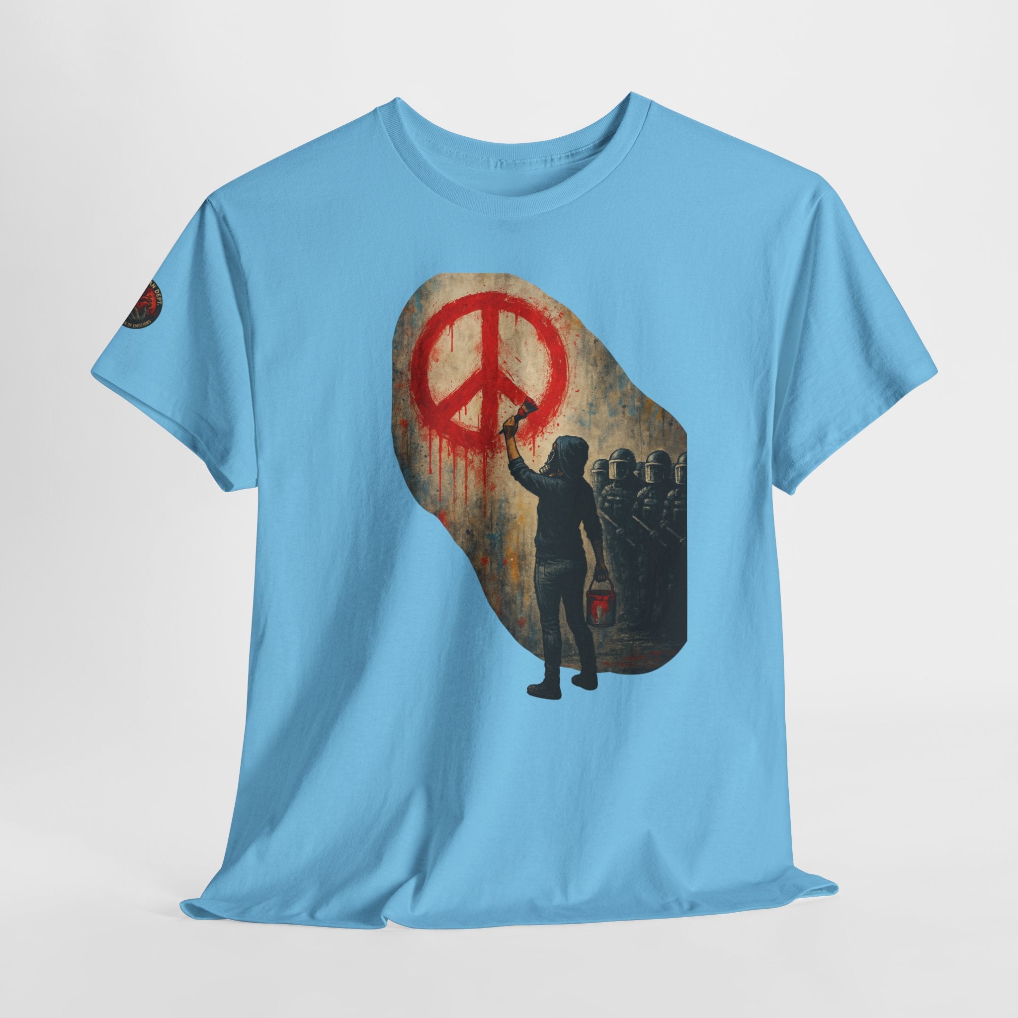 Unisex Heavy Cotton Tee/ Painting a Protest