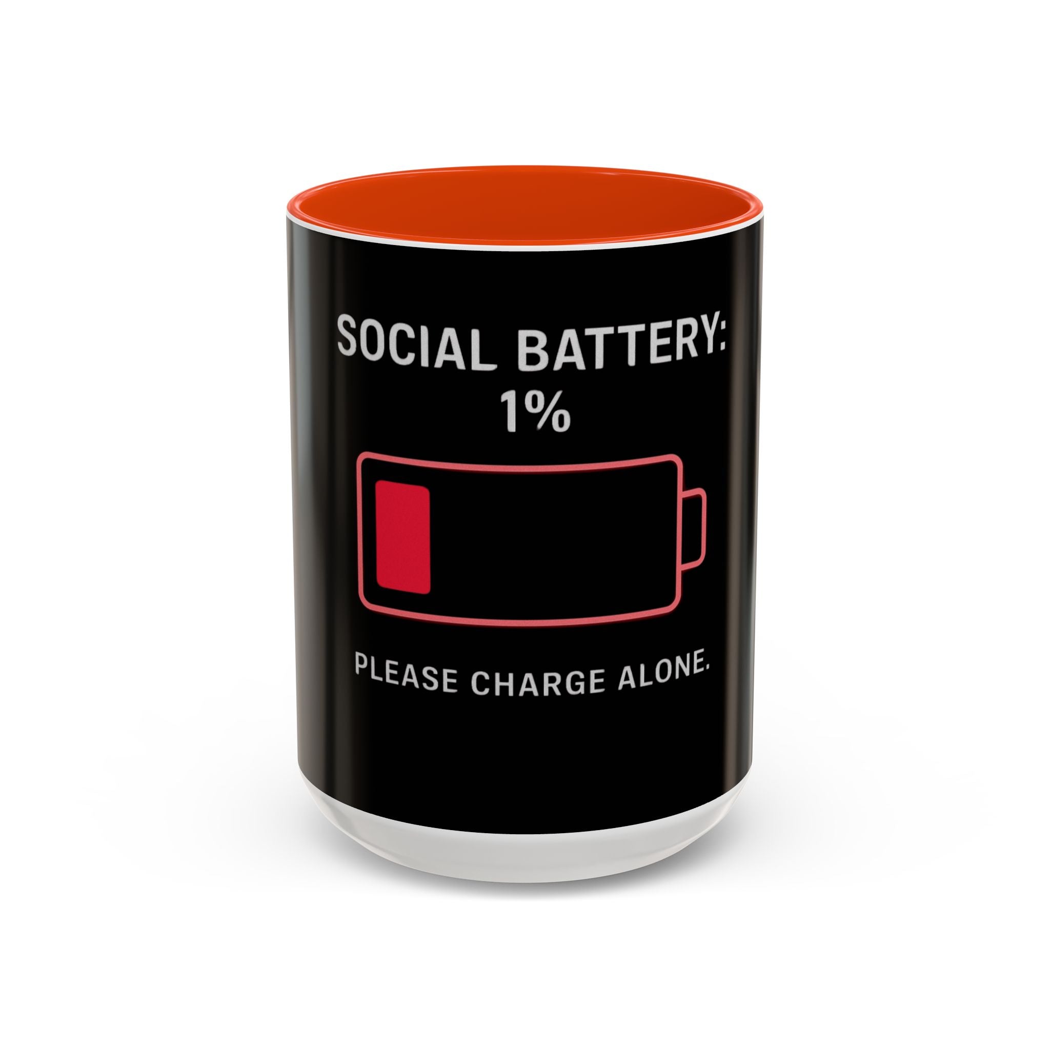 Social Battery Mug (11oz, 15oz)