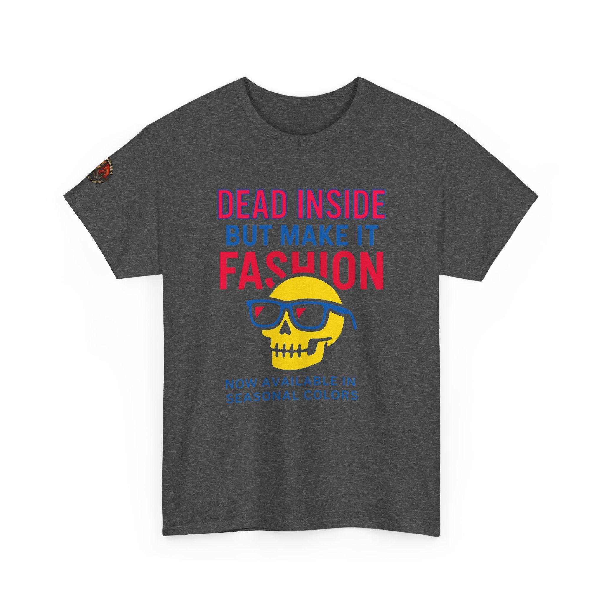 Unisex Heavy Cotton Tee/ Dead Inside