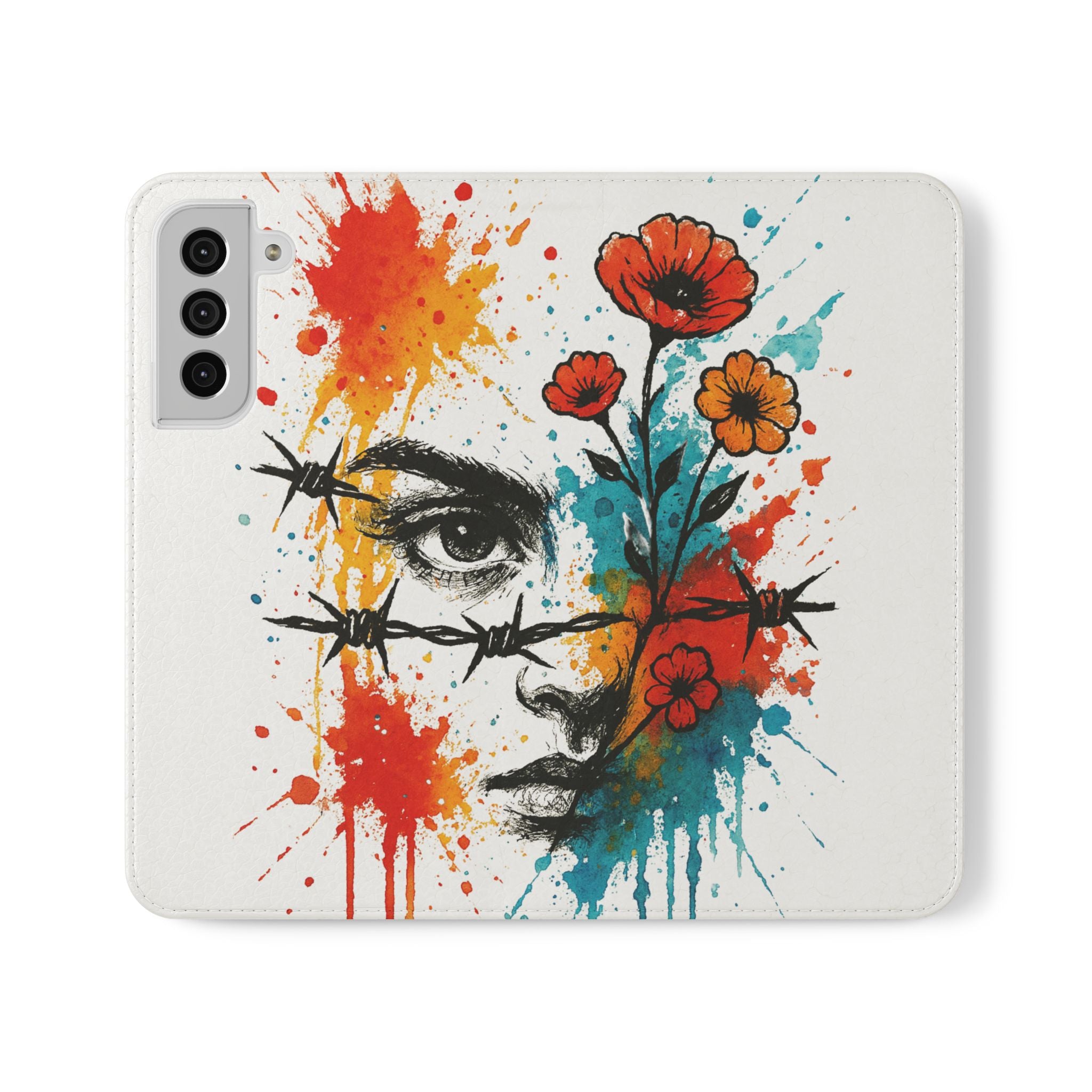 Artistic Girl Flip Cases (several versions)