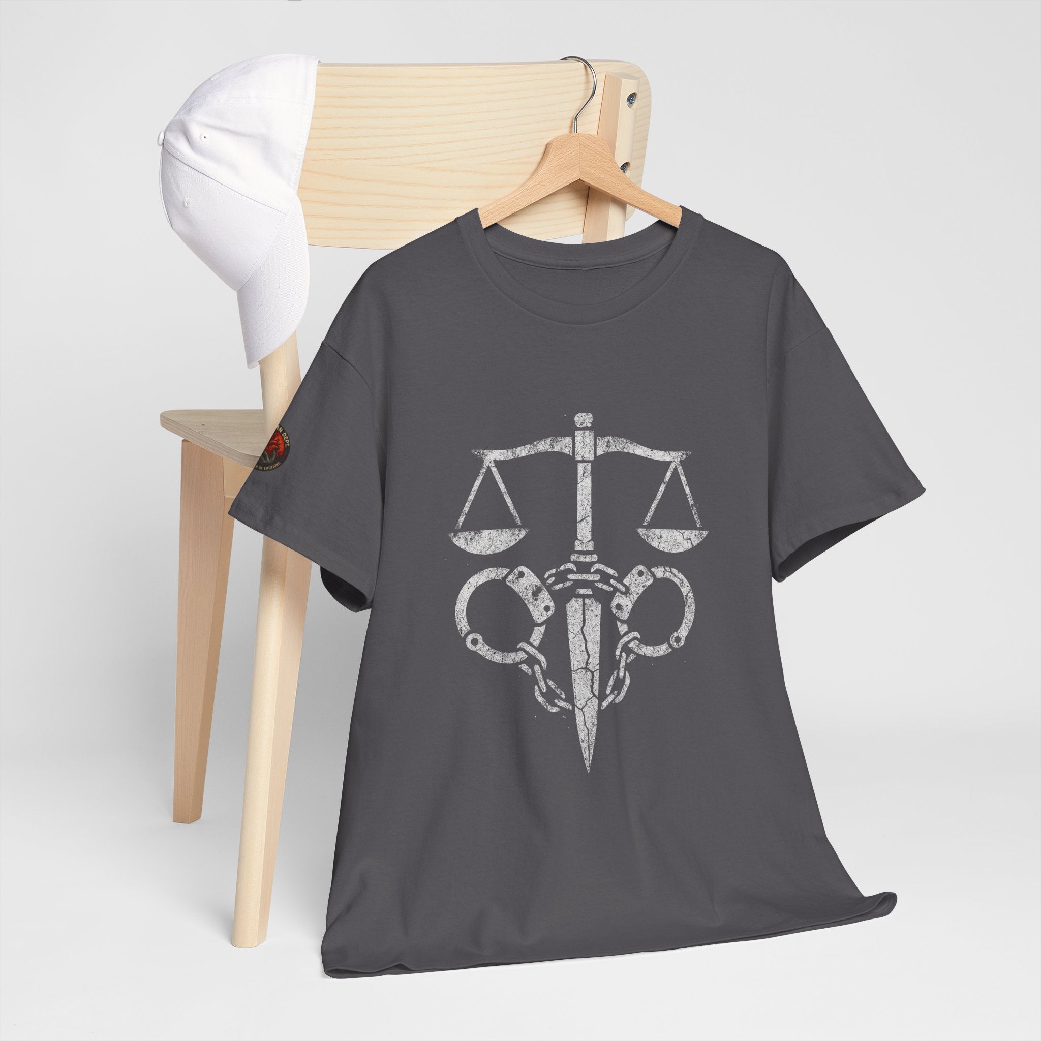 Justice Scales Graphic Tee for Advocates & Activists