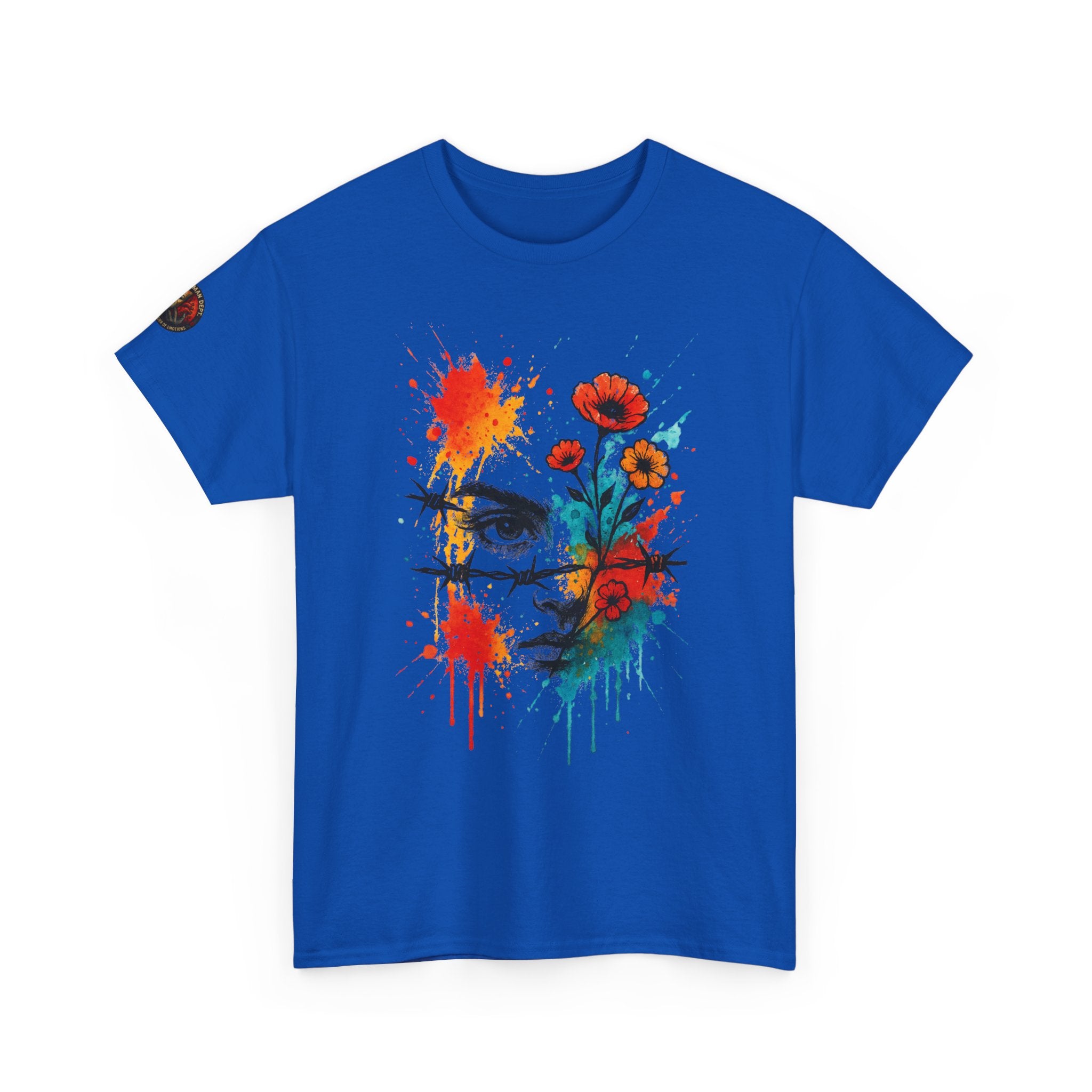 Colorful Caged Soul Unisex Heavy Cotton Tee