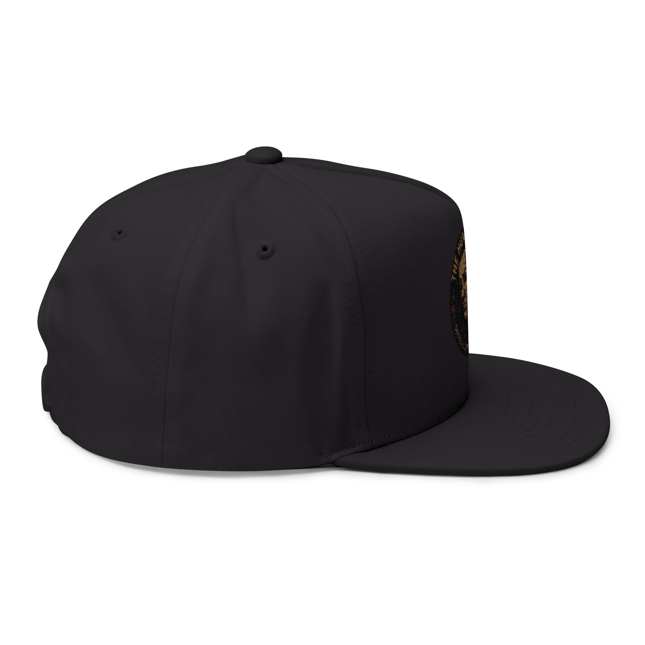 Flat Bill Cap (Embroidery) Human Dept Logo