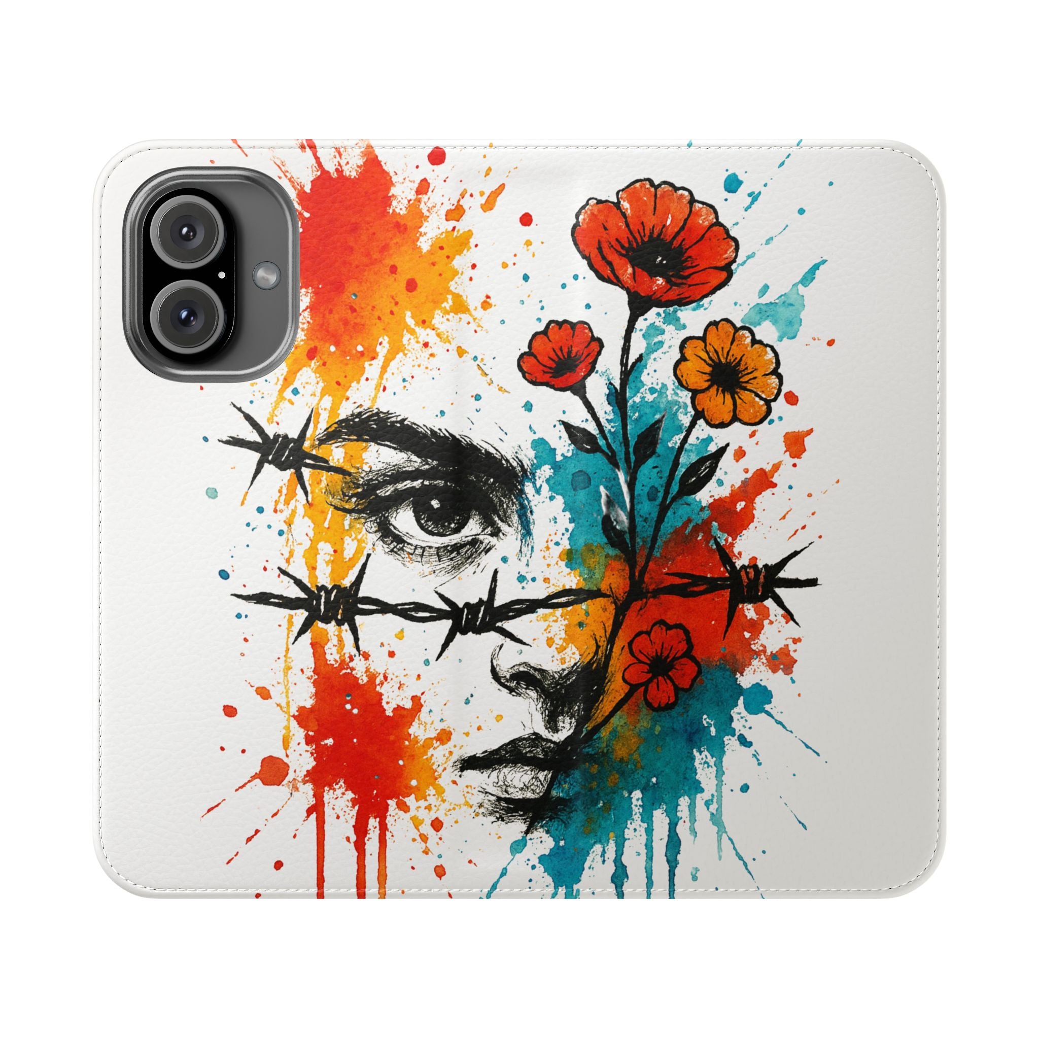 Artistic Girl Flip Cases (several versions)