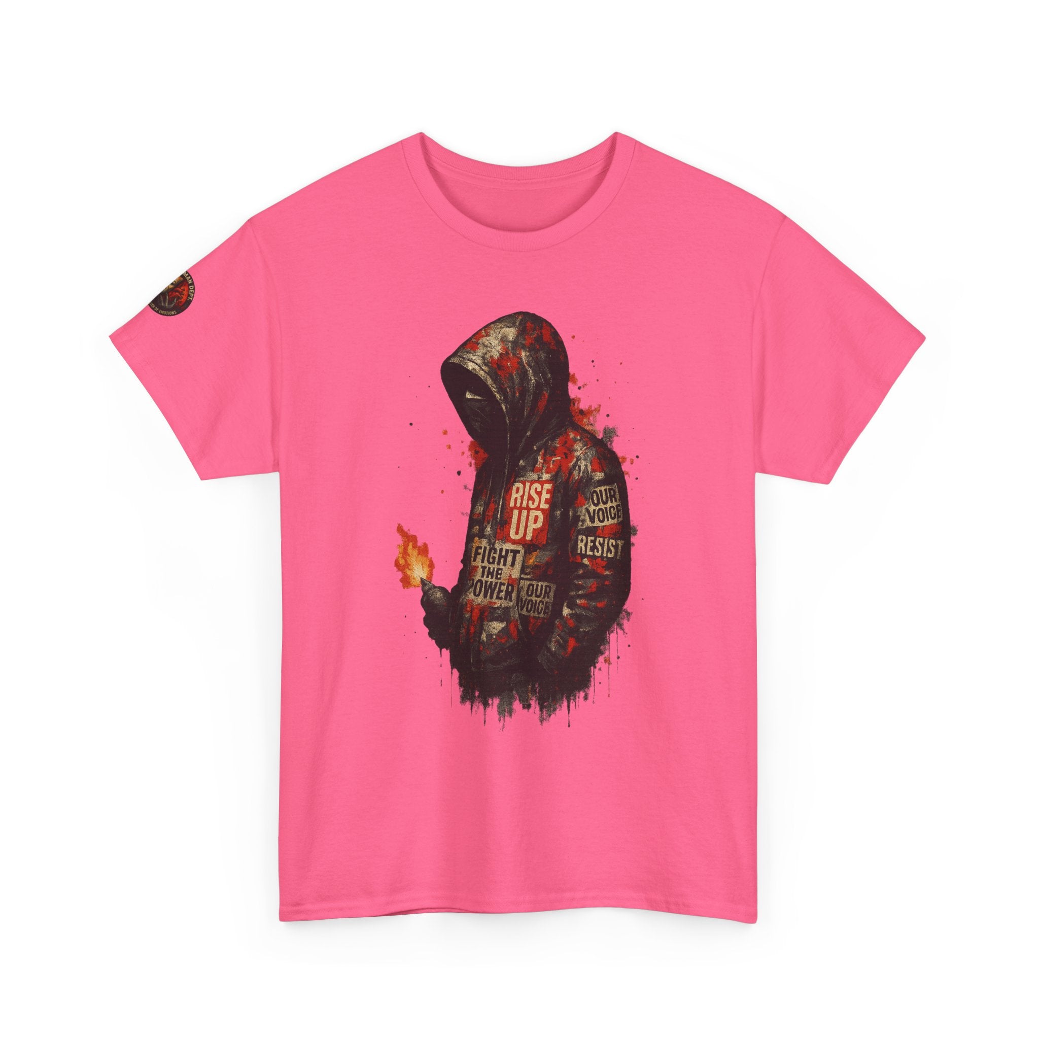 Unisex Graphic Tee, Rise Up Motivational Shirt, Casual Wear, Gift for Inspiration, Streetwear Fashion, Everyday Comfort