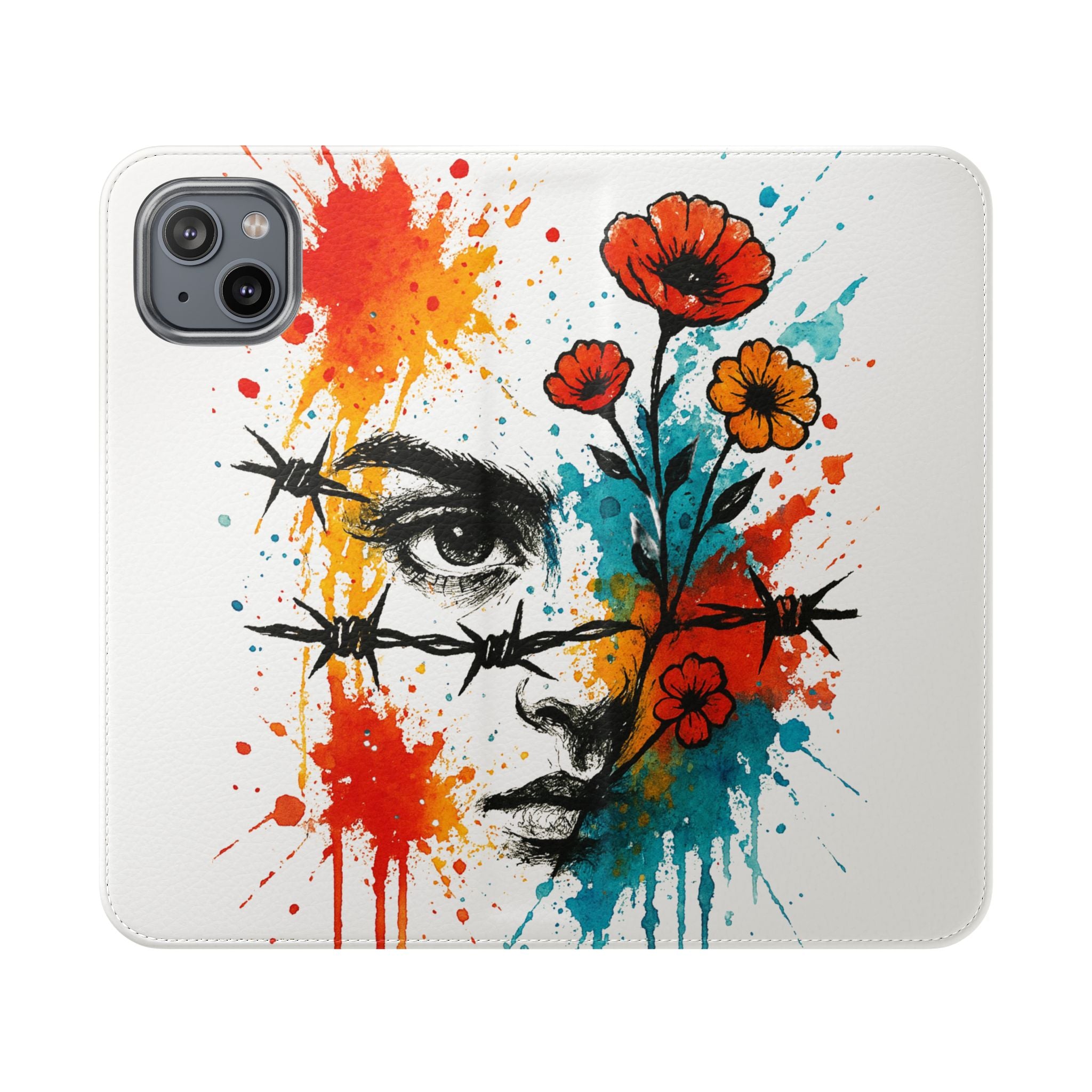 Artistic Girl Flip Cases (several versions)