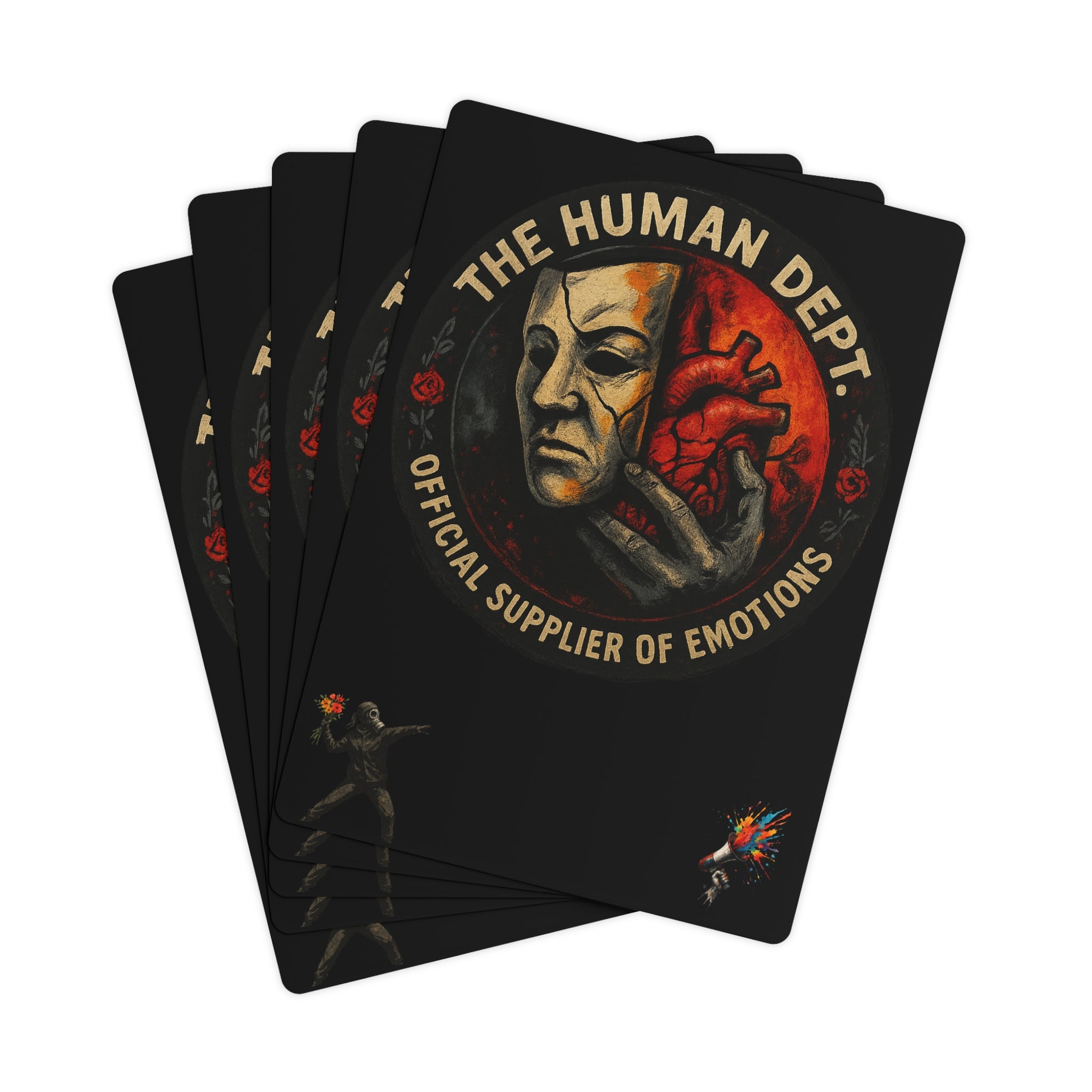 Human Dept. Poker Cards
