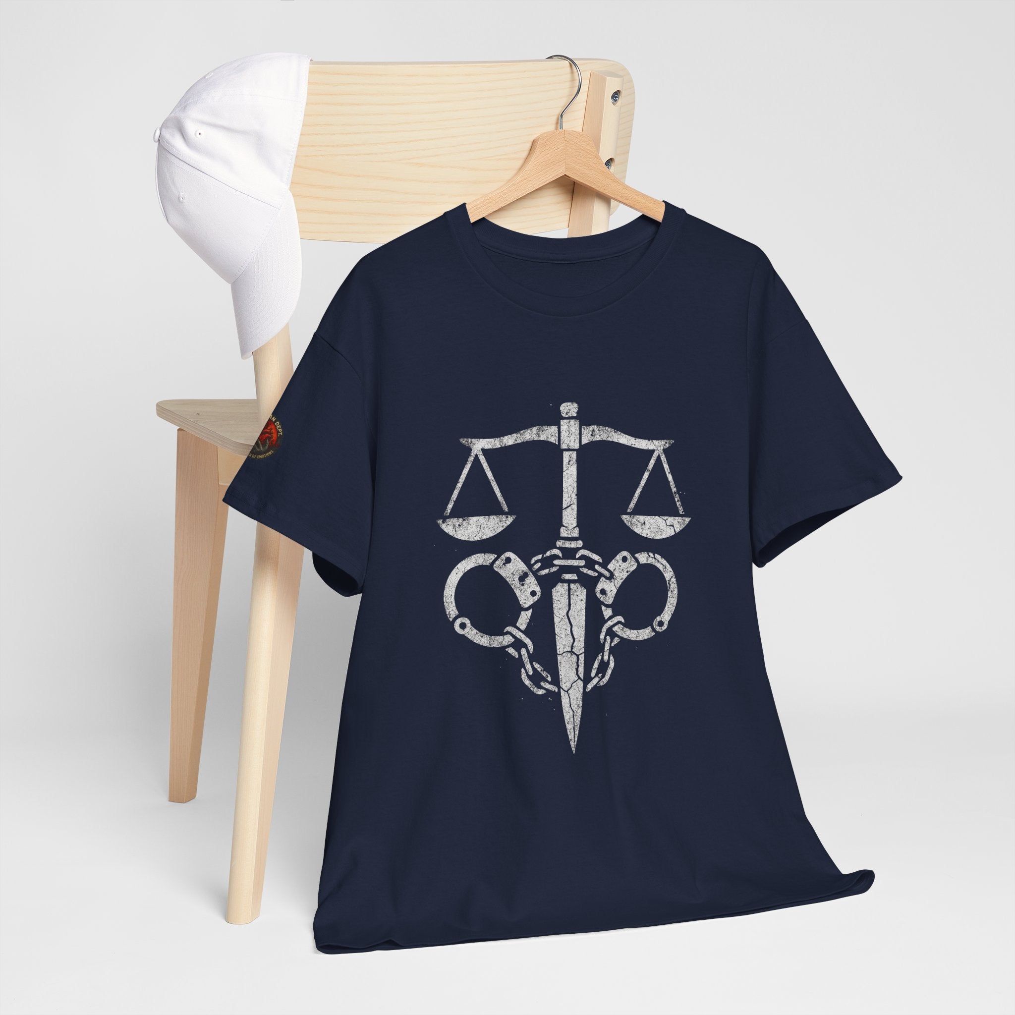 Justice Scales Graphic Tee for Advocates & Activists