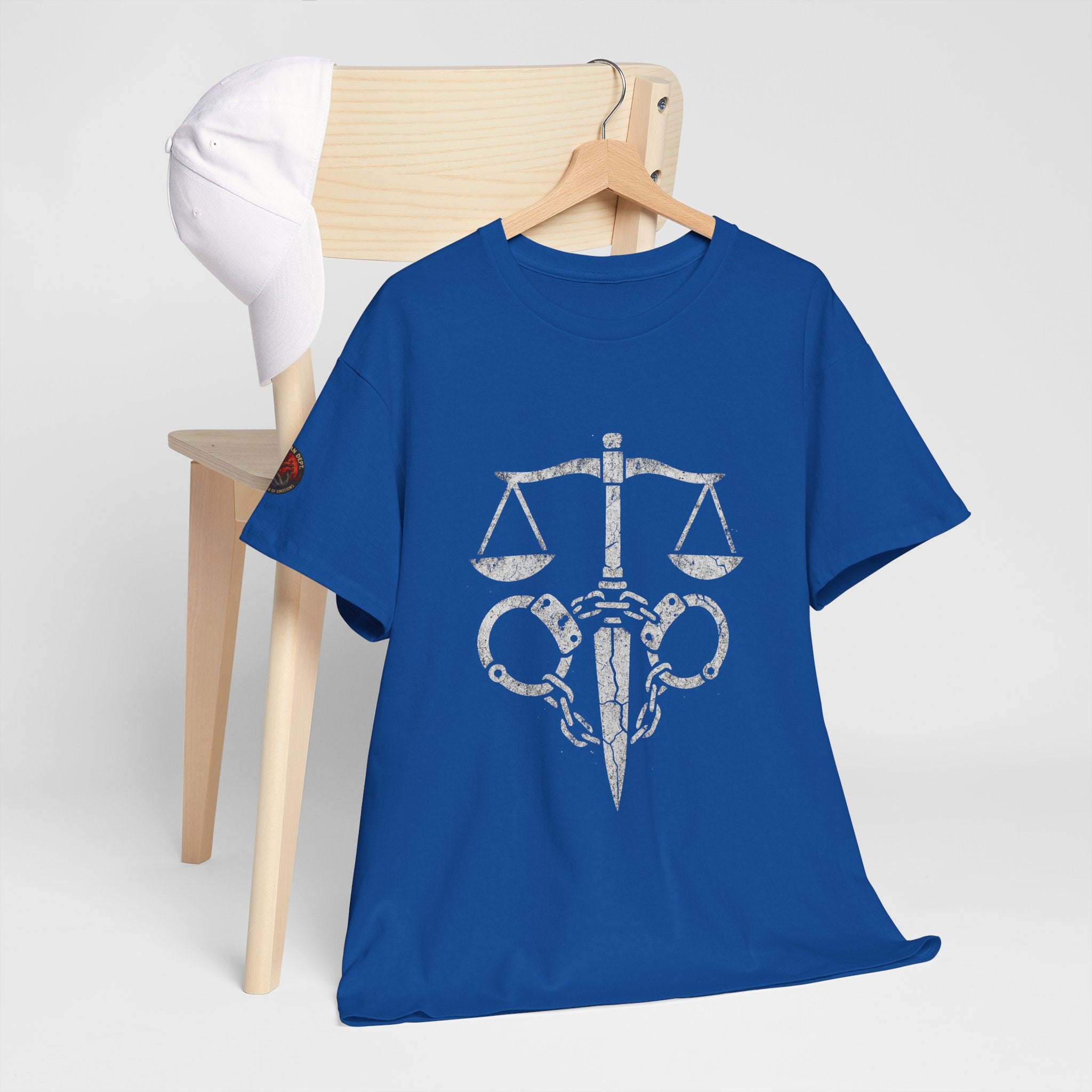 Justice Scales Graphic Tee for Advocates & Activists