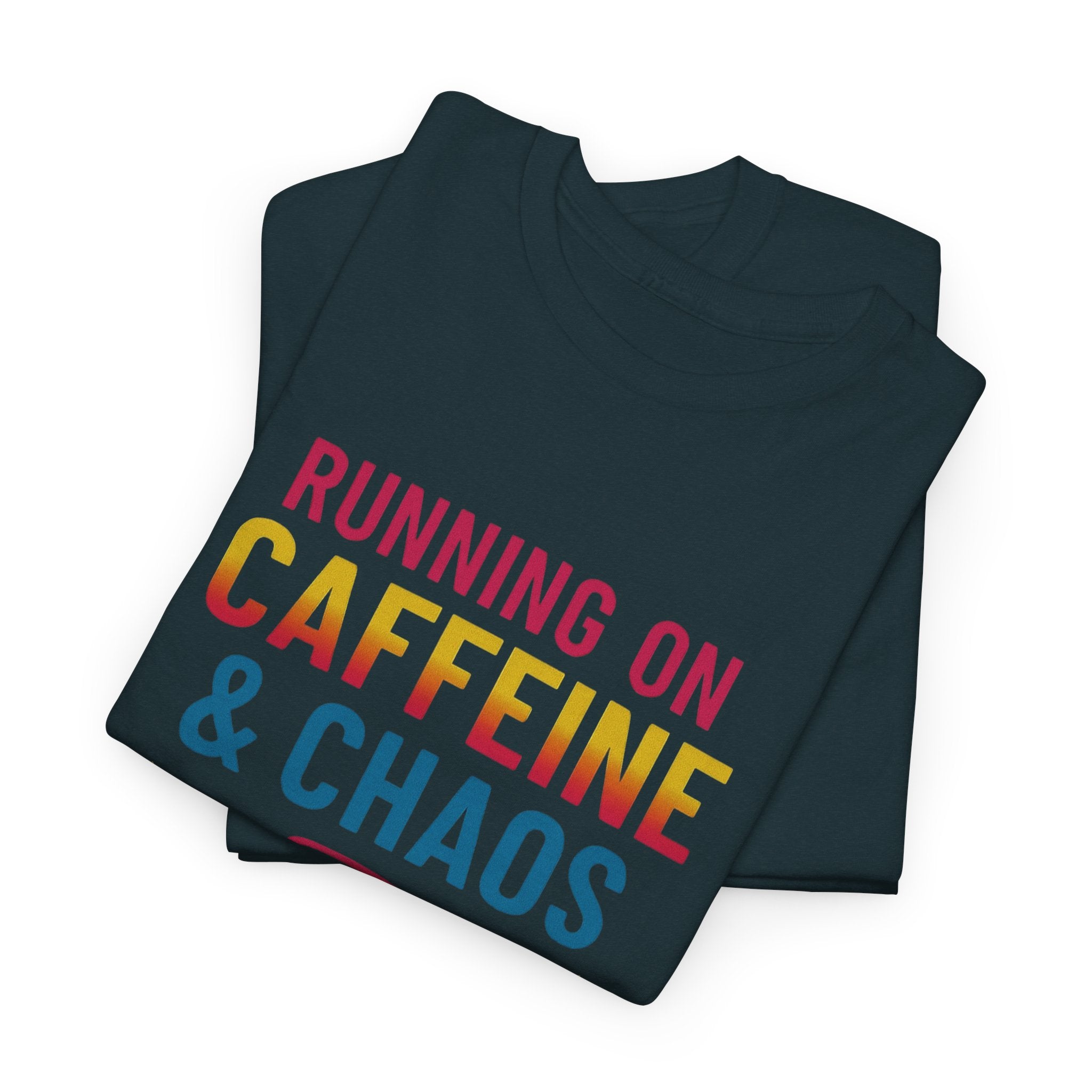Unisex Heavy Cotton Tee/ Caffeine & Chaos