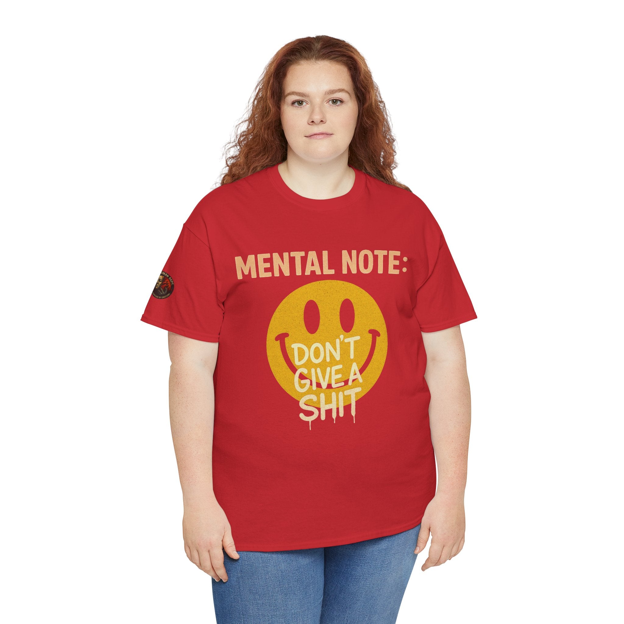 Unisex Heavy Cotton Tee/ Mental Note